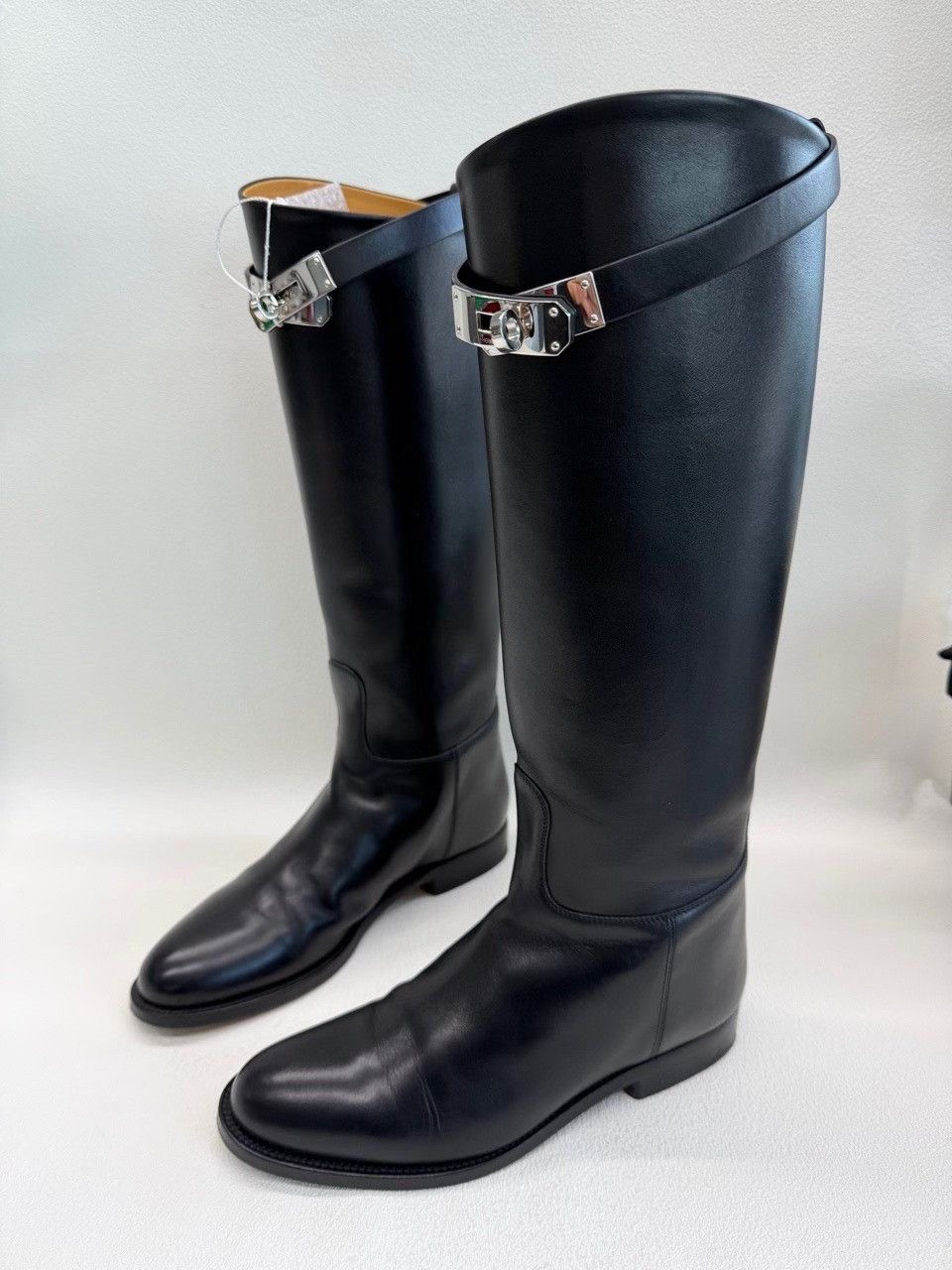 Hermes Hermes Jumping Leather Boots Size 35.5 Size US 5.5 / IT 35.5 - 3 Thumbnail