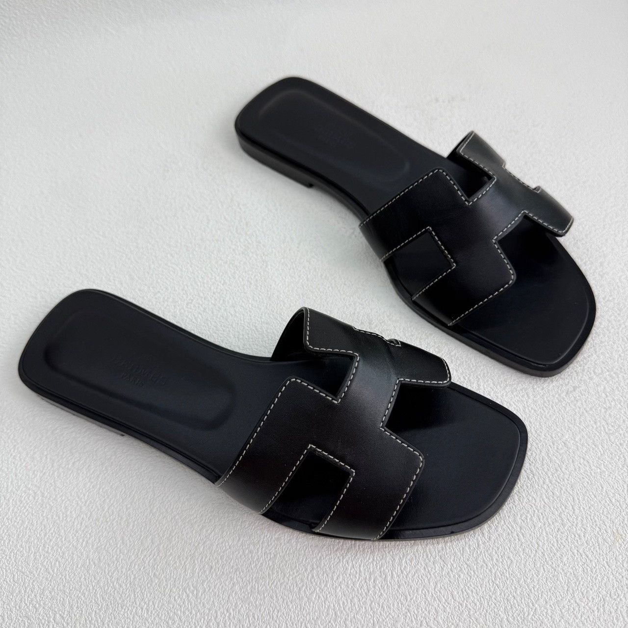 Hermes Hermès Oran Leather Sandals Size 36 Size US 6 / IT 36 - 4 Thumbnail