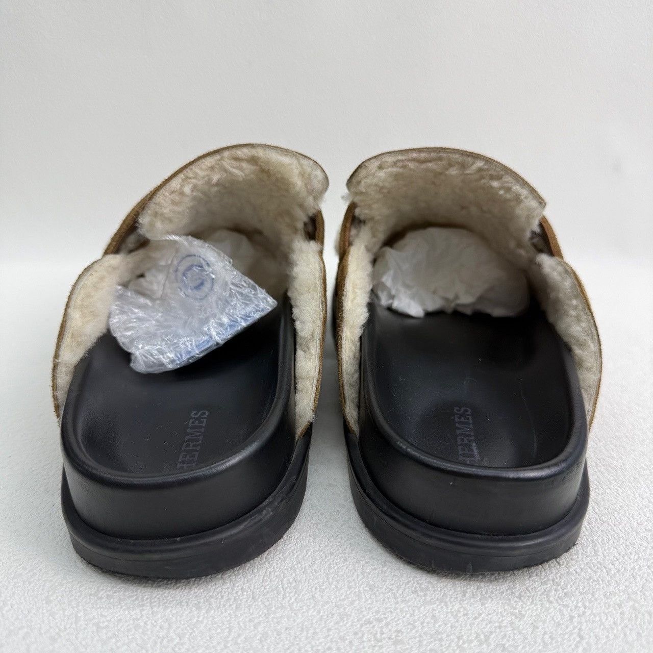 Hermes Hermès Shearling Mules Size 36.5 Size US 6.5 / IT 36.5 - 6 Thumbnail