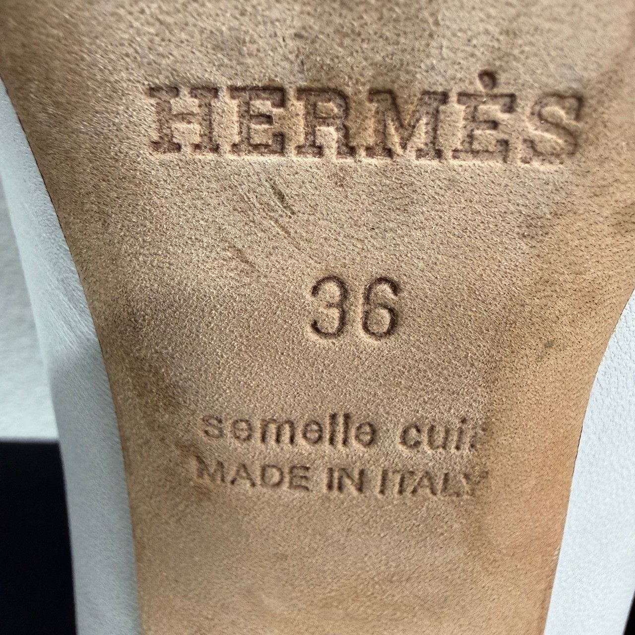 Hermes Hermes Fringe H-Buckle Mules Size 36 Size US 6 / IT 36 - 9 Thumbnail