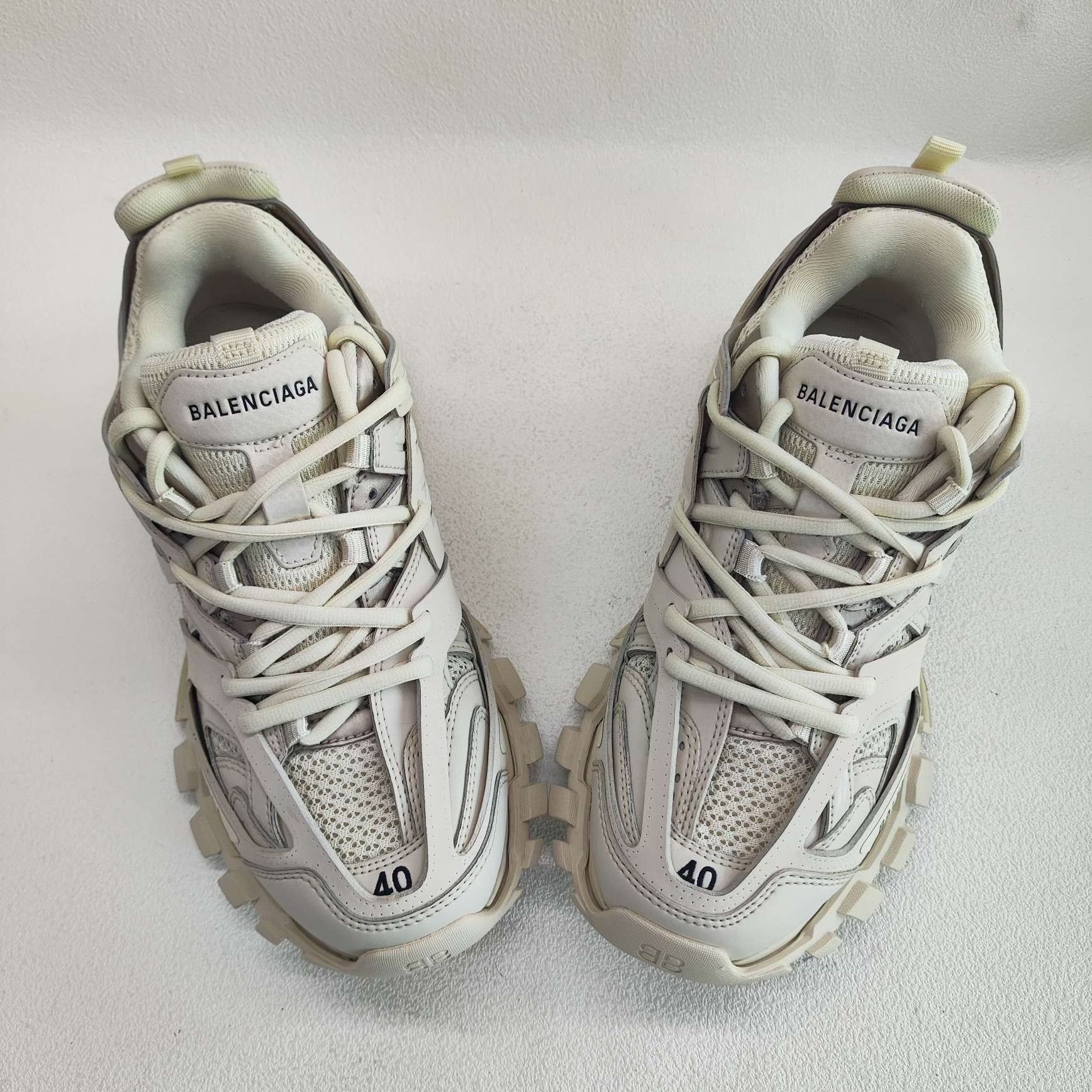 Balenciaga Balenciaga Beige Track Sneakers Size US 7 / EU 40 Size US 7 / EU 40 - 10 Thumbnail