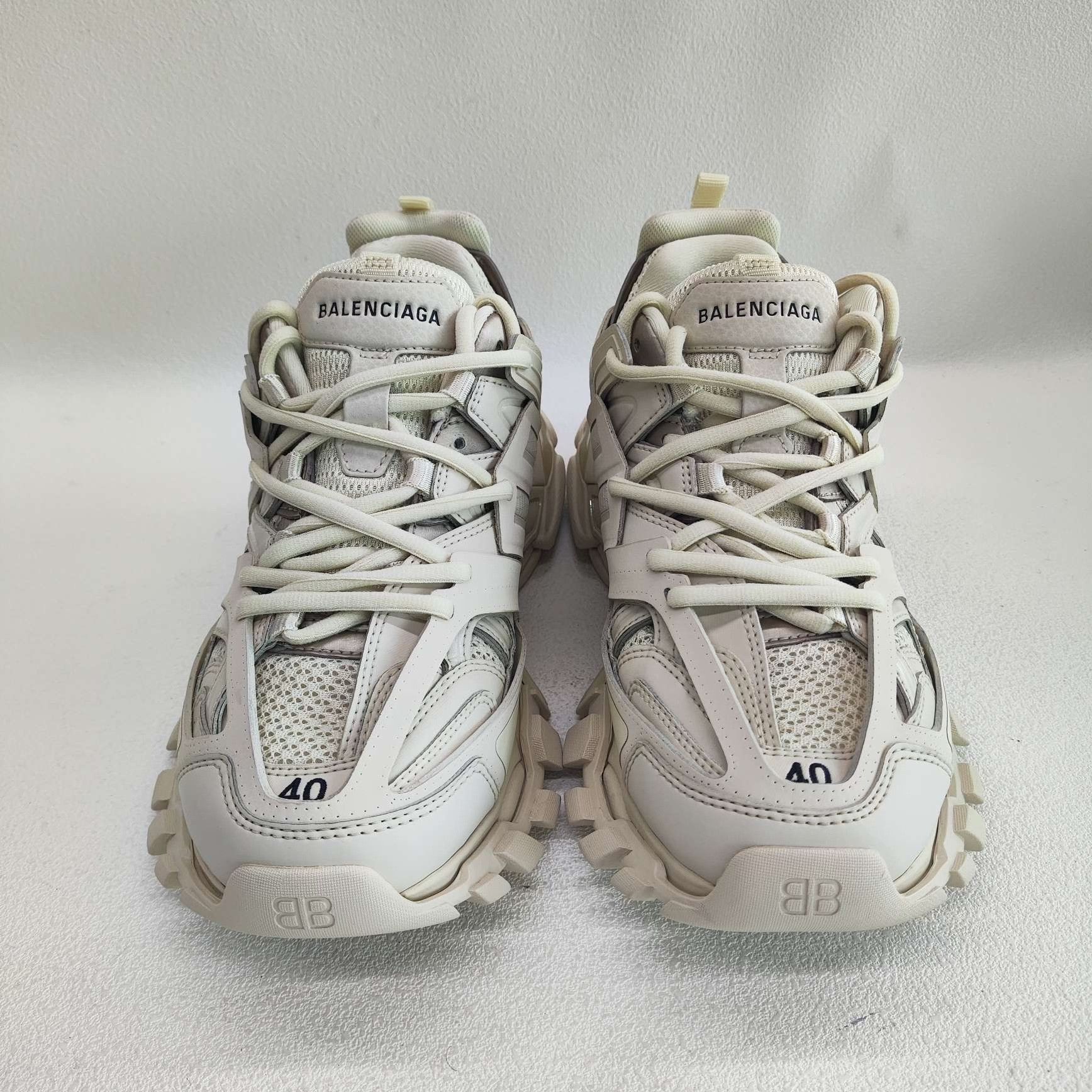 Balenciaga Balenciaga Beige Track Sneakers Size US 7 / EU 40 Size US 7 / EU 40 - 3 Thumbnail