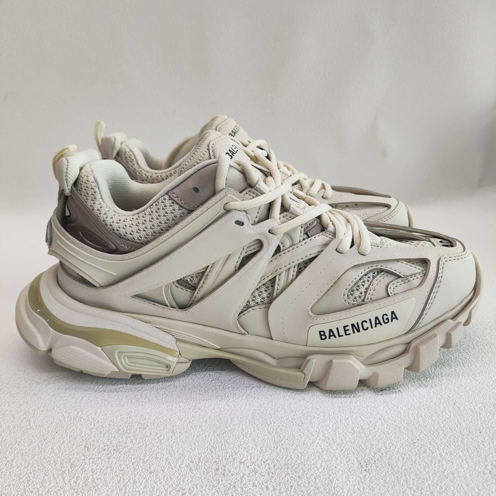 Balenciaga Balenciaga Beige Track Sneakers Size US 7 / EU 40 Size US 7 / EU 40 - 5 Thumbnail