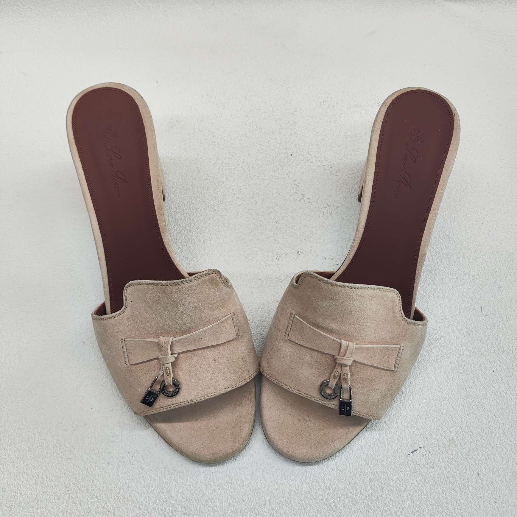 Loro Piana Loro Piana Suede Summer Charms Mules Size 38 Size US 8 / IT 38 - 10 Thumbnail