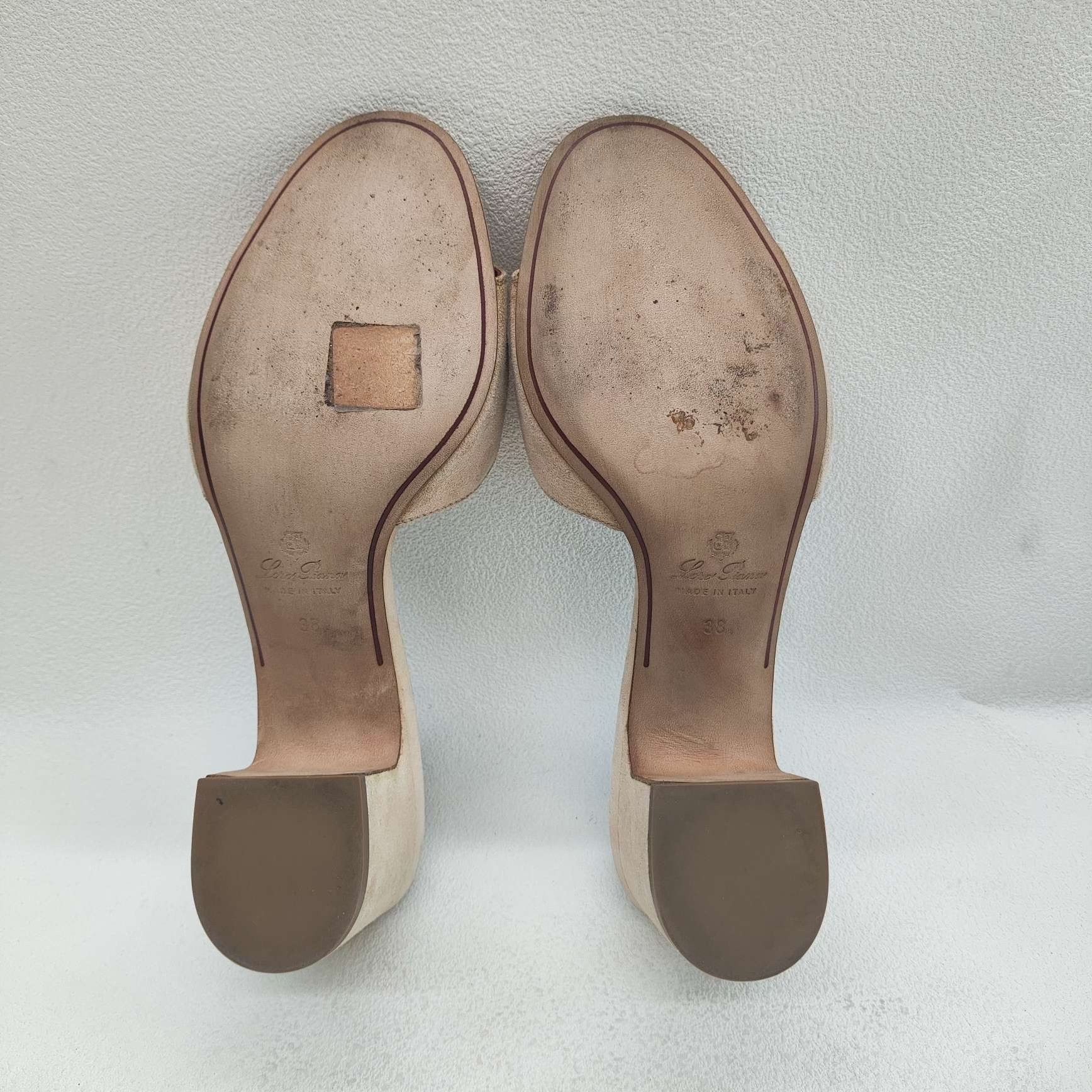 Loro Piana Loro Piana Suede Summer Charms Mules Size 38 Size US 8 / IT 38 - 8 Thumbnail
