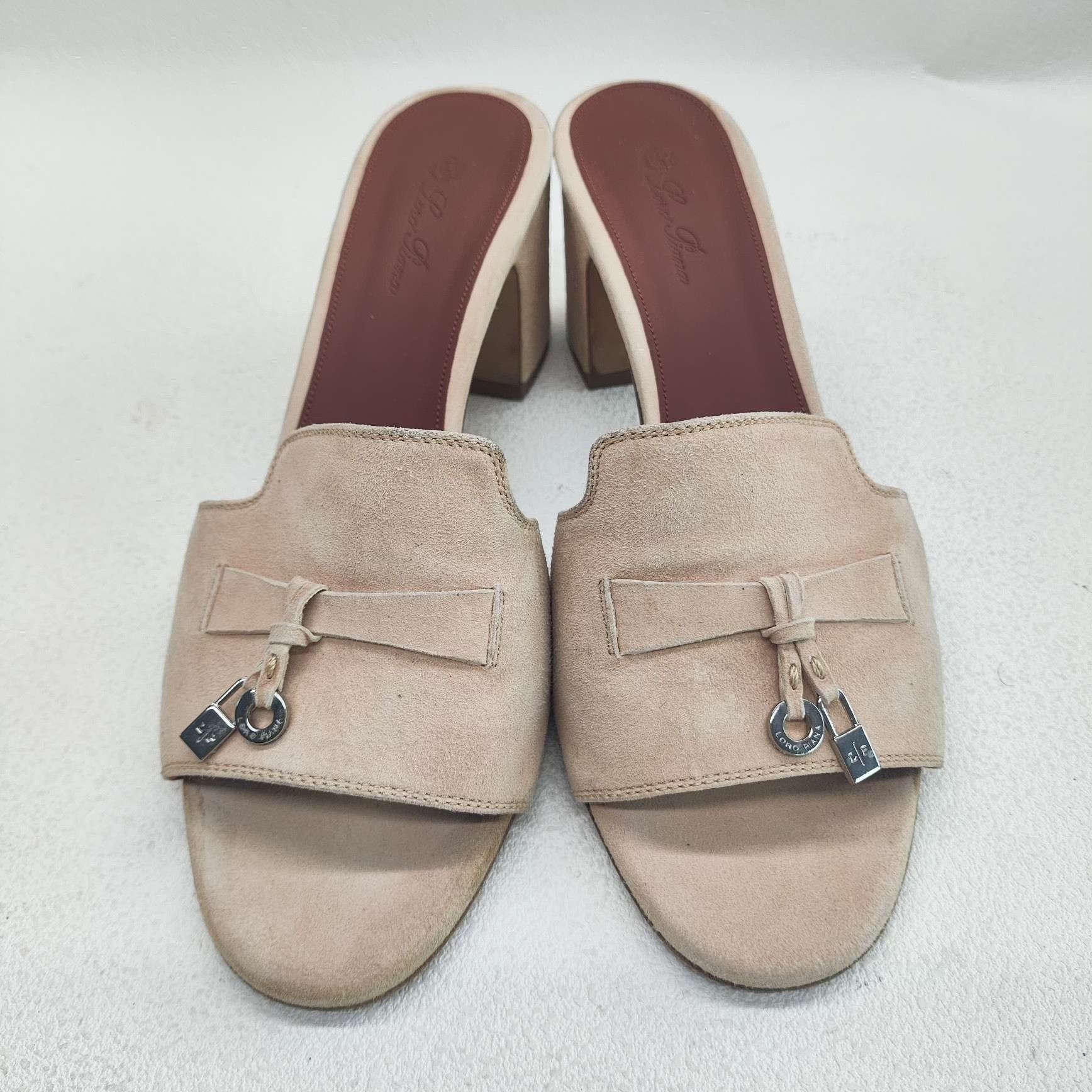 Loro Piana Loro Piana Suede Summer Charms Mules Size 38 Size US 8 / IT 38 - 3 Thumbnail