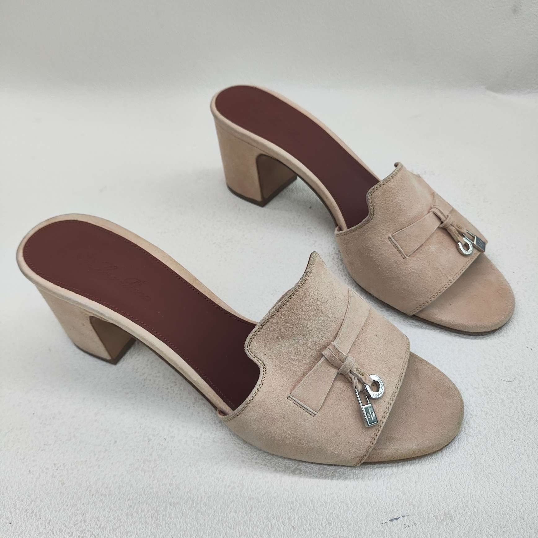 Loro Piana Loro Piana Suede Summer Charms Mules Size 38 Size US 8 / IT 38 - 4 Thumbnail