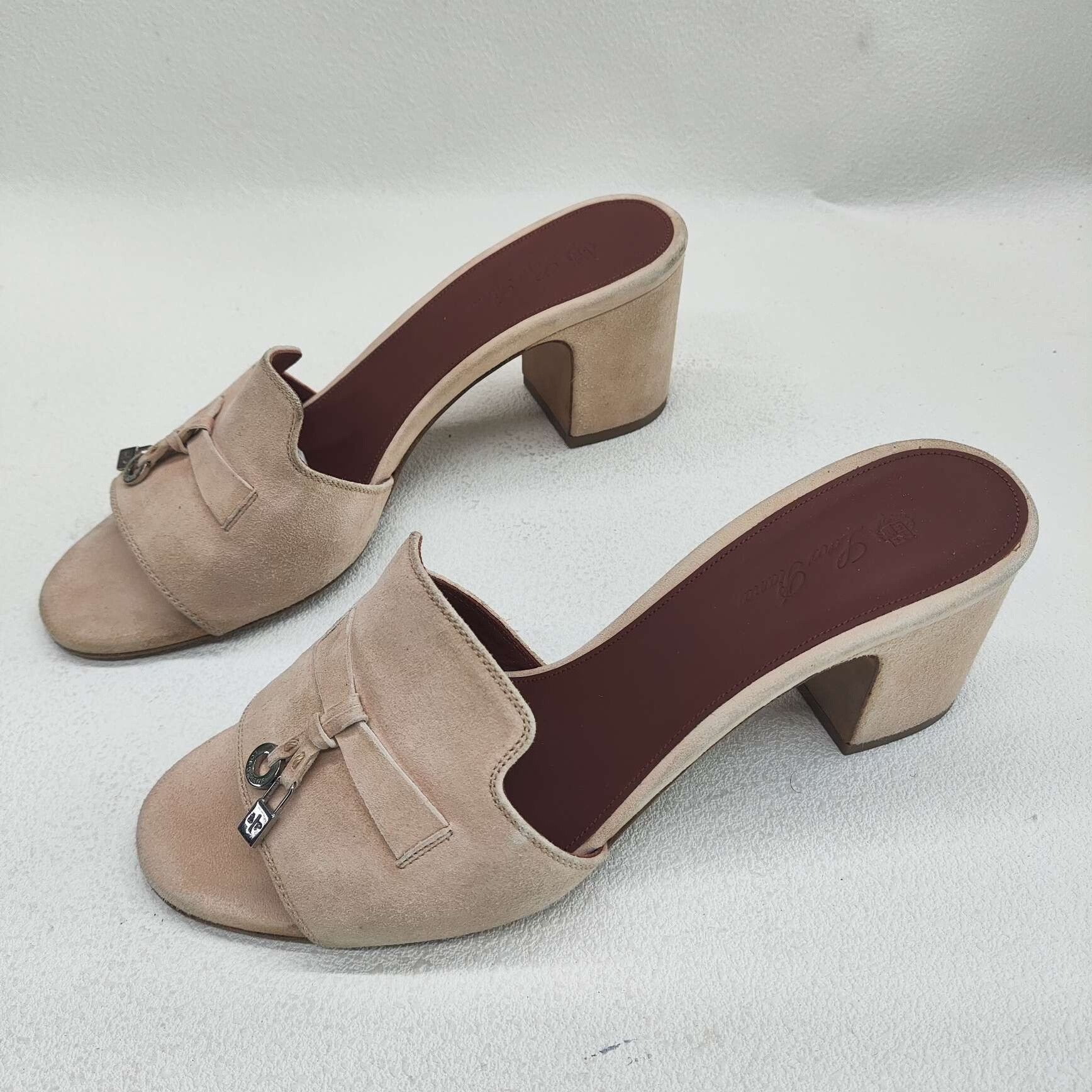 Loro Piana Loro Piana Suede Summer Charms Mules Size 38 Size US 8 / IT 38 - 2 Thumbnail