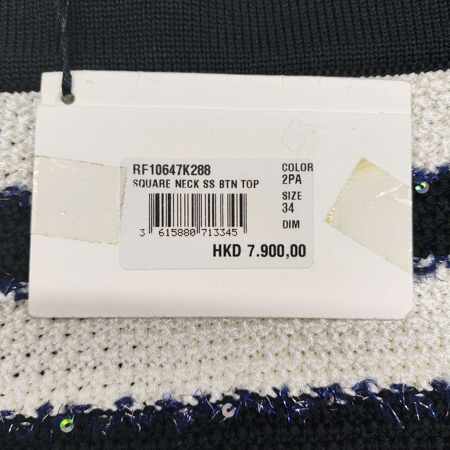 Balmain Balmain Striped Sequin Mini Skirt Size 34 Size 25" / US 0 / IT 36 - 8 Thumbnail