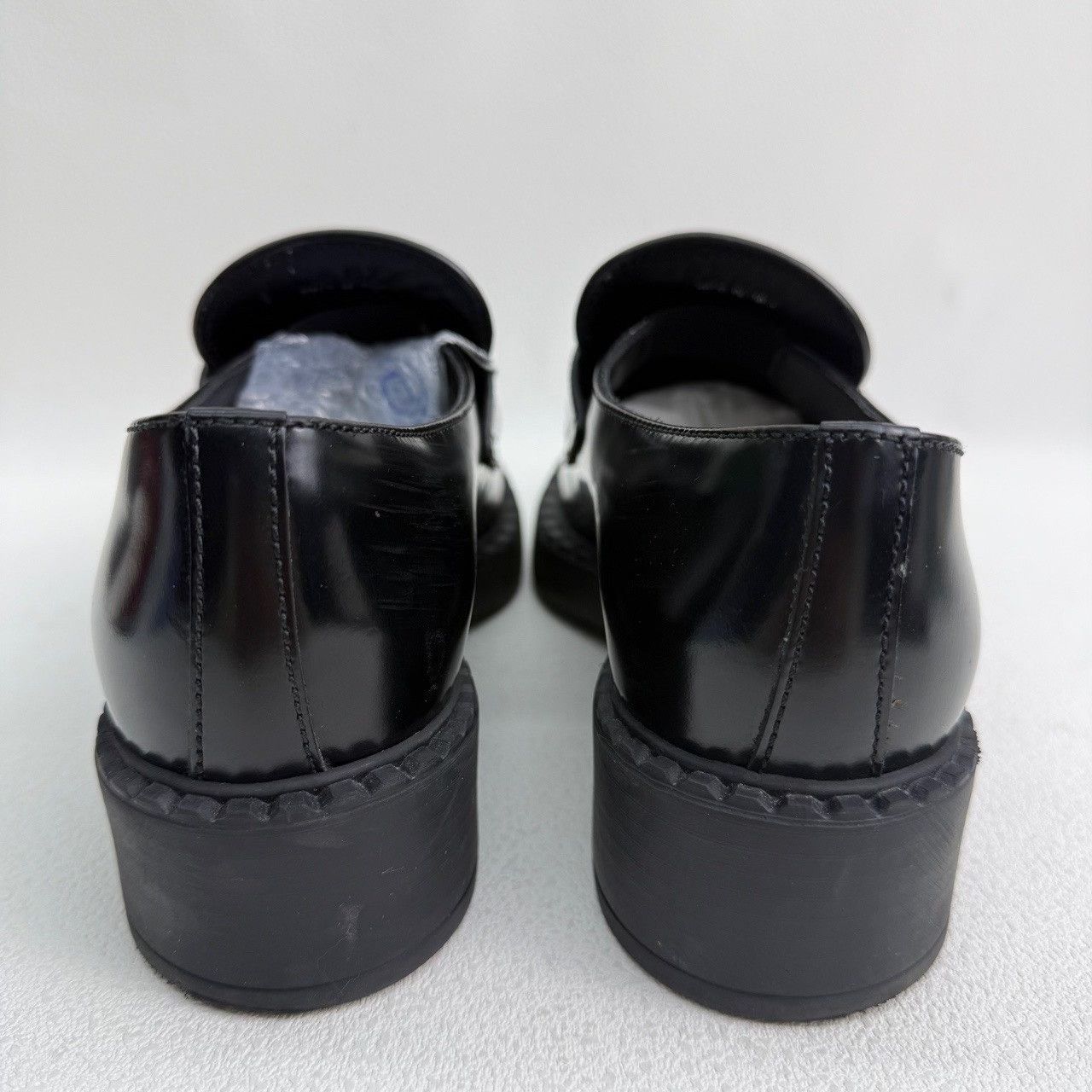Prada Prada Triangle Logo Loafers Size 36.5 Size US 6.5 / IT 36.5 - 6 Thumbnail