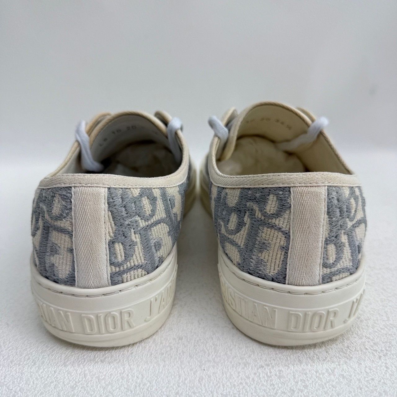 Dior Dior Oblique Walk'n'Dior Low-Top Sneakers 36.5 Size US 6.5 / IT 36.5 - 6 Thumbnail