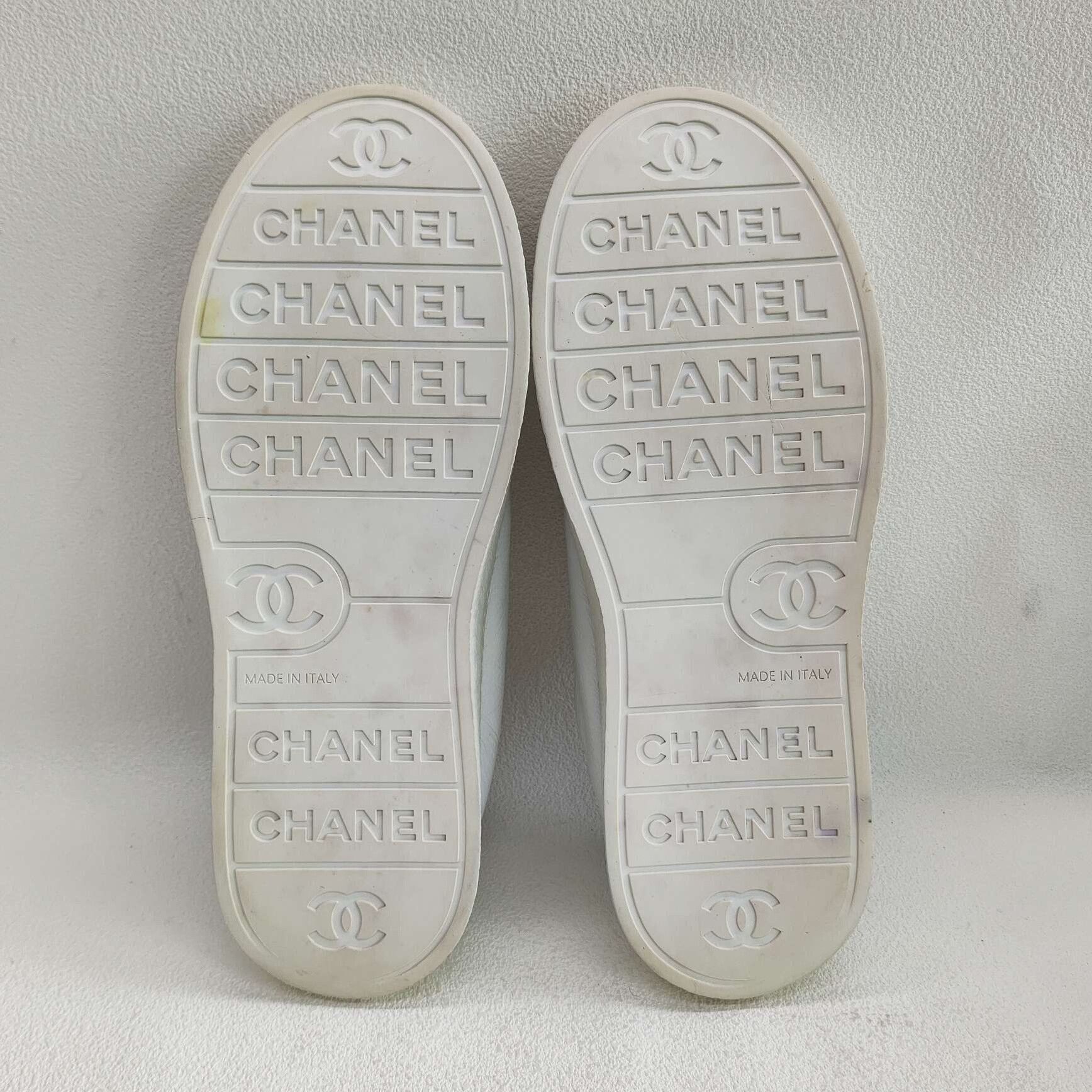Chanel Chanel CC Logo Platform Sneakers Size 38 Size US 8 / IT 38 - 8 Thumbnail
