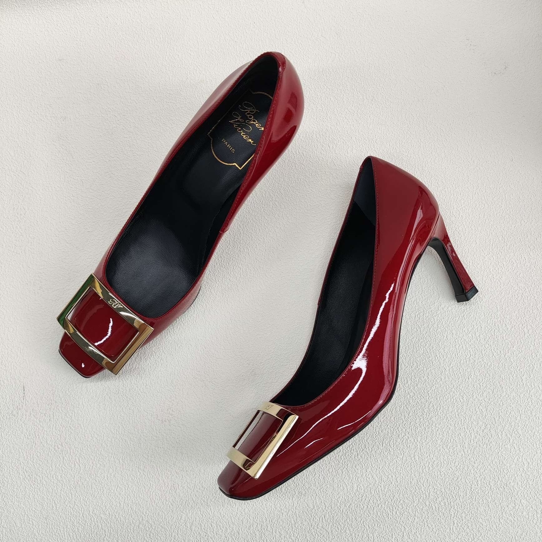 Roger Vivier Roger Vivier Belle Vivier Patent Leather Pumps Size 38 Size US 8 / IT 38 - 9 Thumbnail