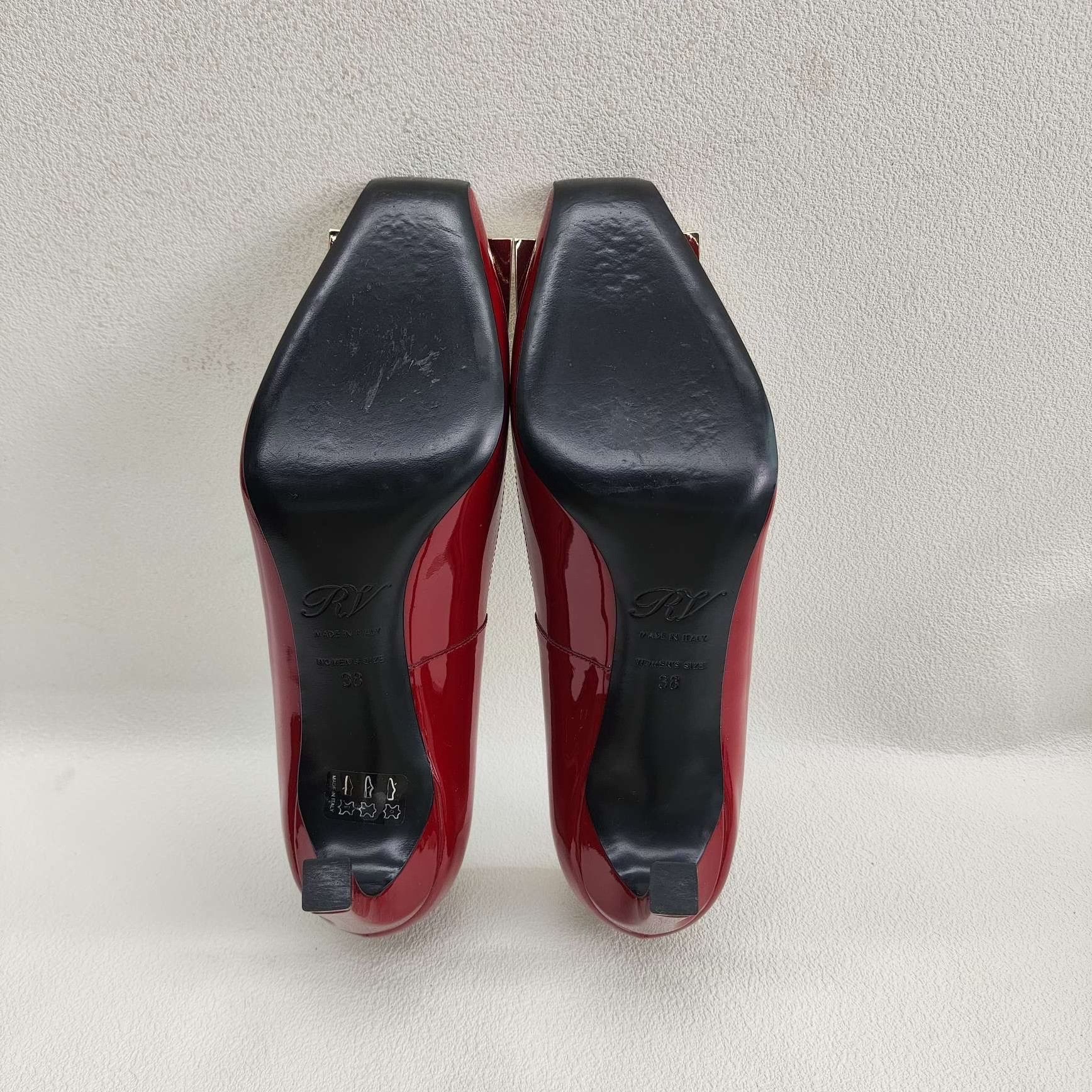 Roger Vivier Roger Vivier Belle Vivier Patent Leather Pumps Size 38 Size US 8 / IT 38 - 8 Thumbnail