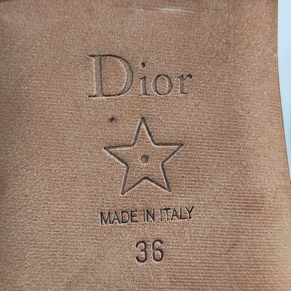 Dior Dior Dway Embroidered Slides Size 36 Size US 6 / IT 36 - 7 Thumbnail