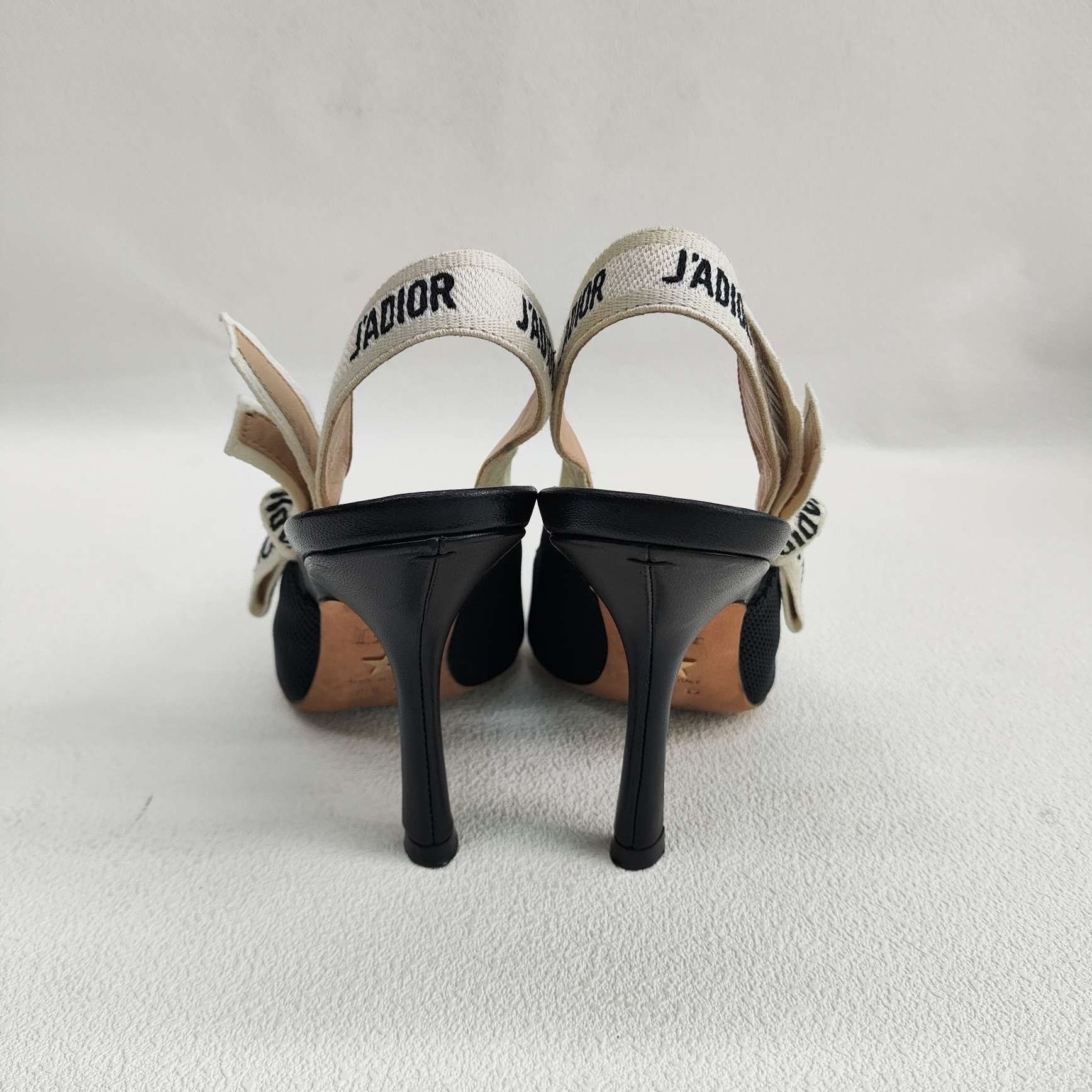 Dior Dior J'Adior Ribbon Slingback Heels Size 35.5 Size US 5.5 / IT 35.5 - 6 Thumbnail