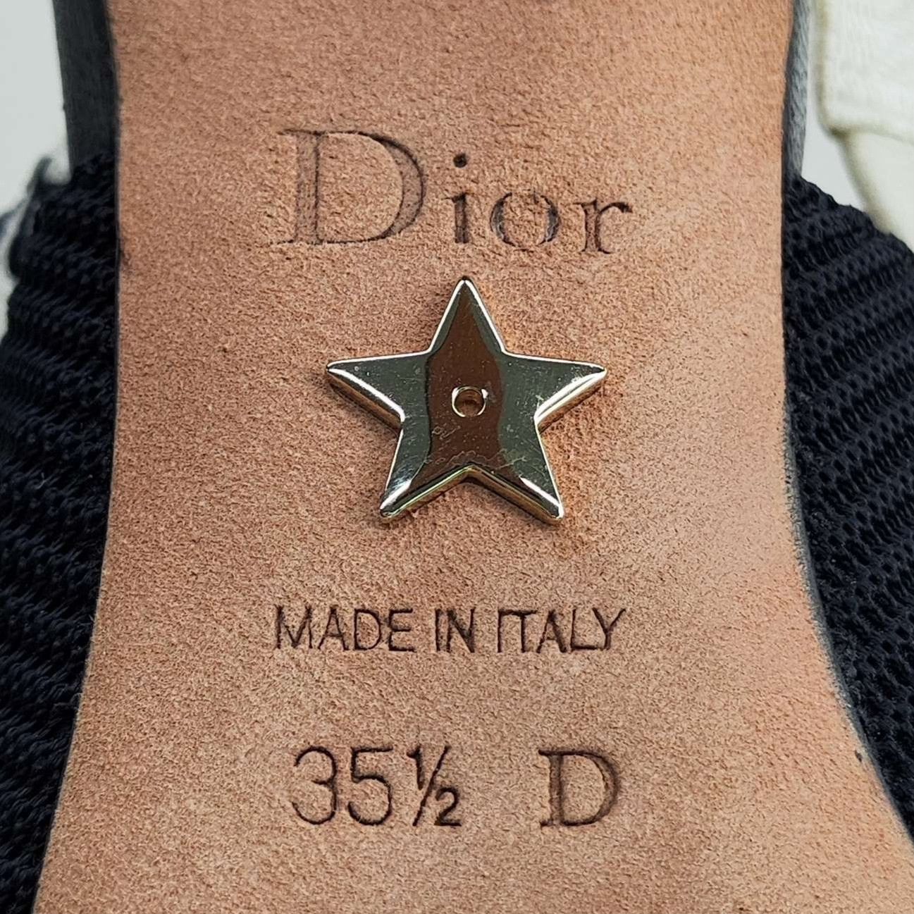 Dior Dior J'Adior Ribbon Slingback Heels Size 35.5 Size US 5.5 / IT 35.5 - 7 Thumbnail