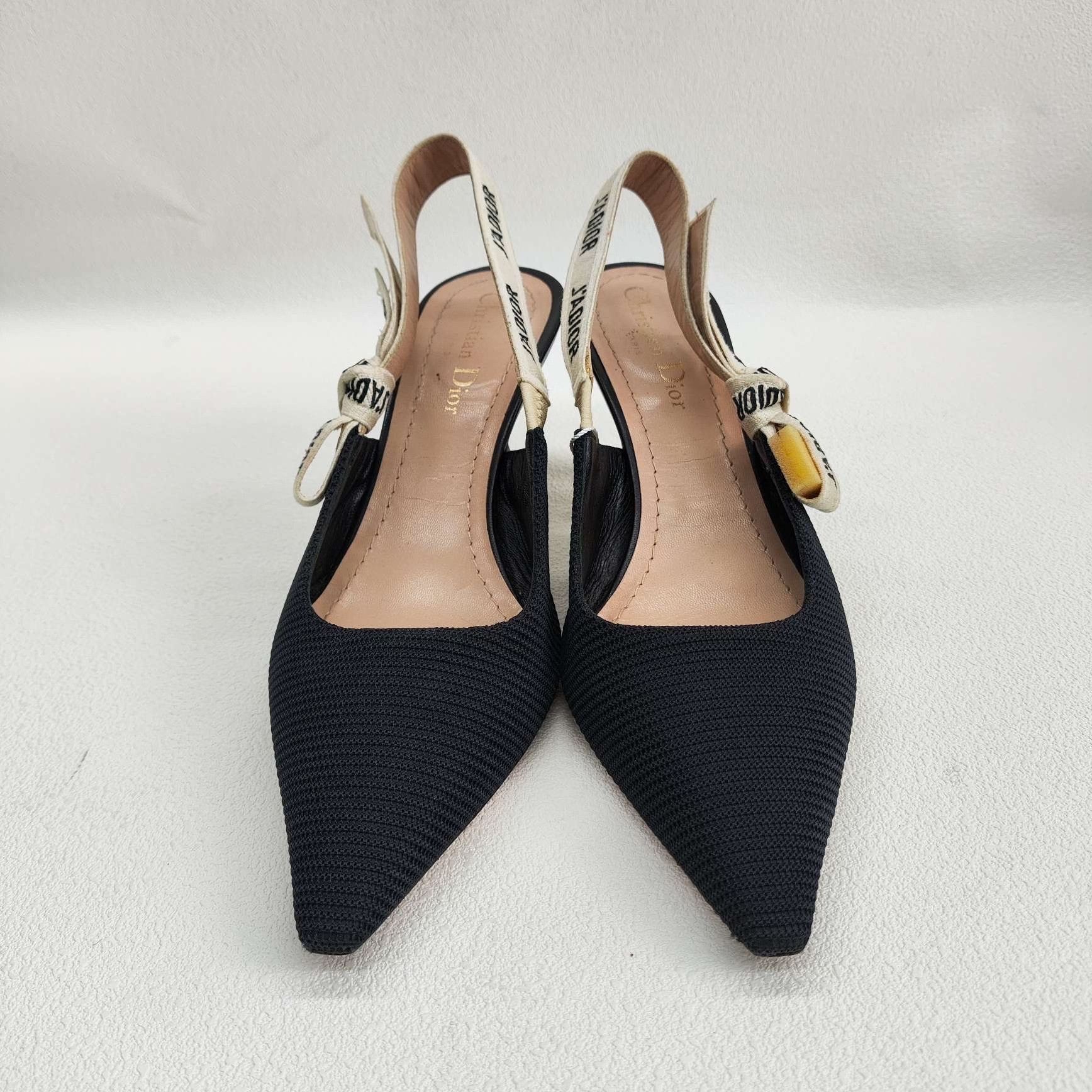 Dior Dior J'Adior Mesh Slingback Pumps Size 38 Size US 8 / IT 38 - 3 Thumbnail