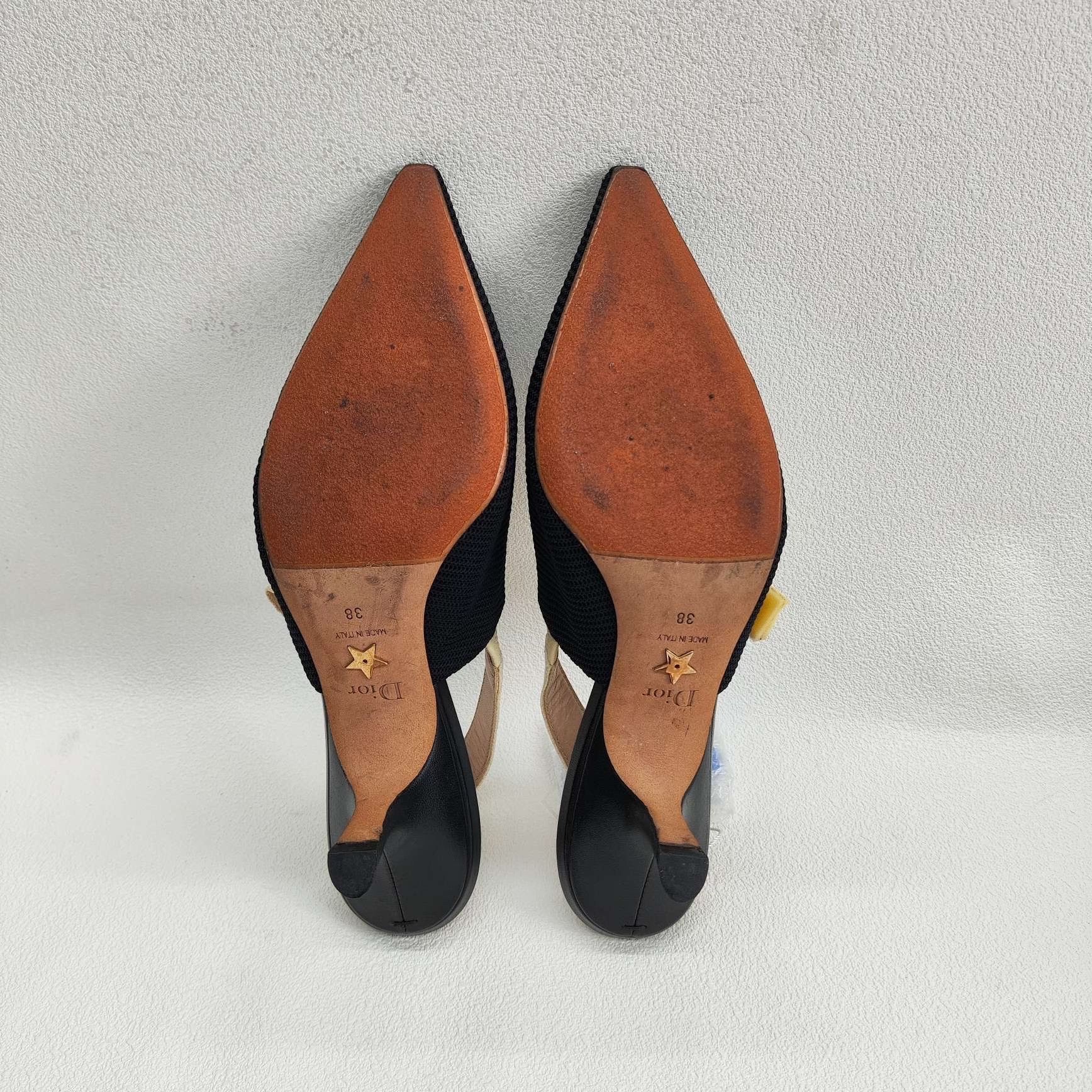 Dior Dior J'Adior Mesh Slingback Pumps Size 38 Size US 8 / IT 38 - 8 Thumbnail