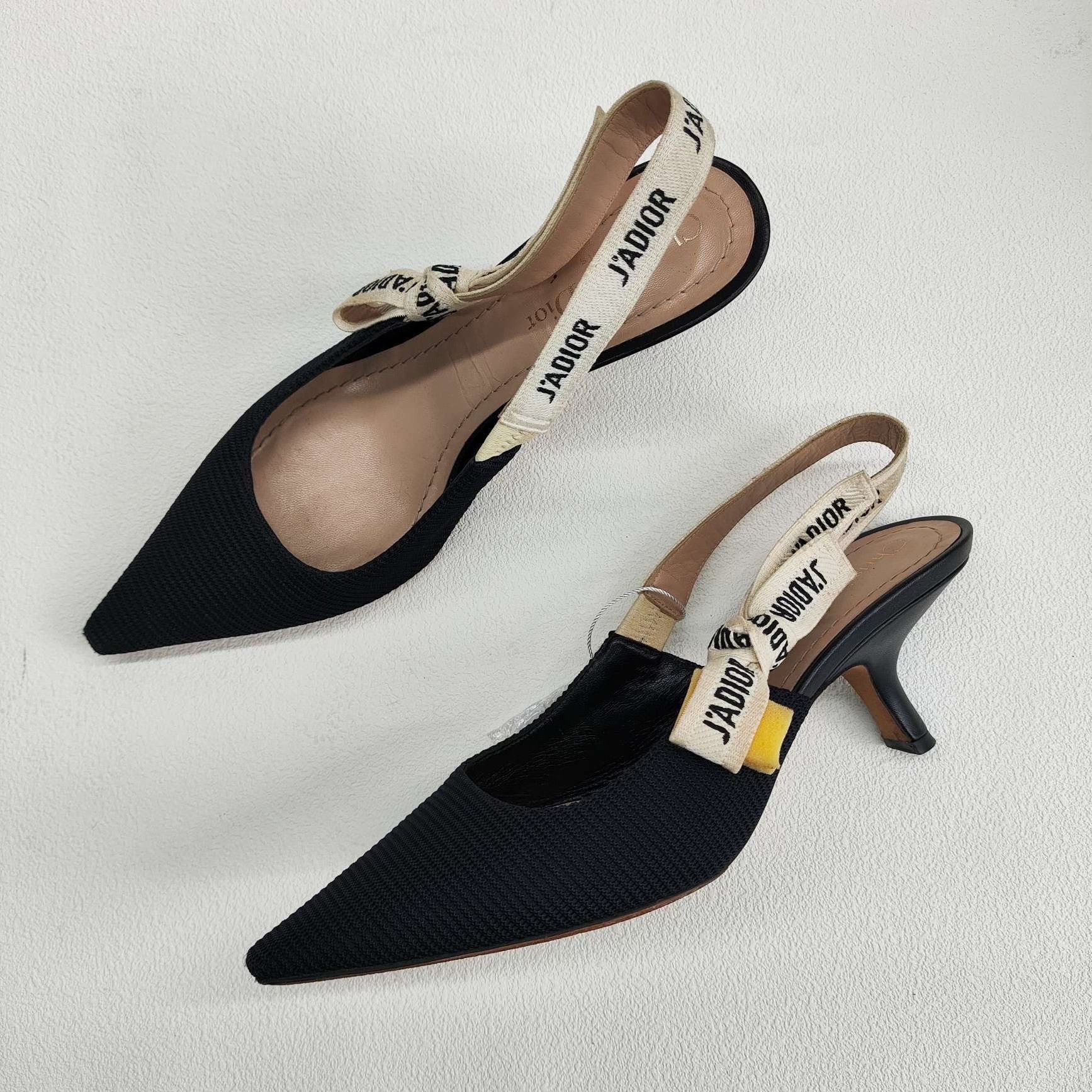 Dior Dior J'Adior Mesh Slingback Pumps Size 38 Size US 8 / IT 38 - 9 Thumbnail