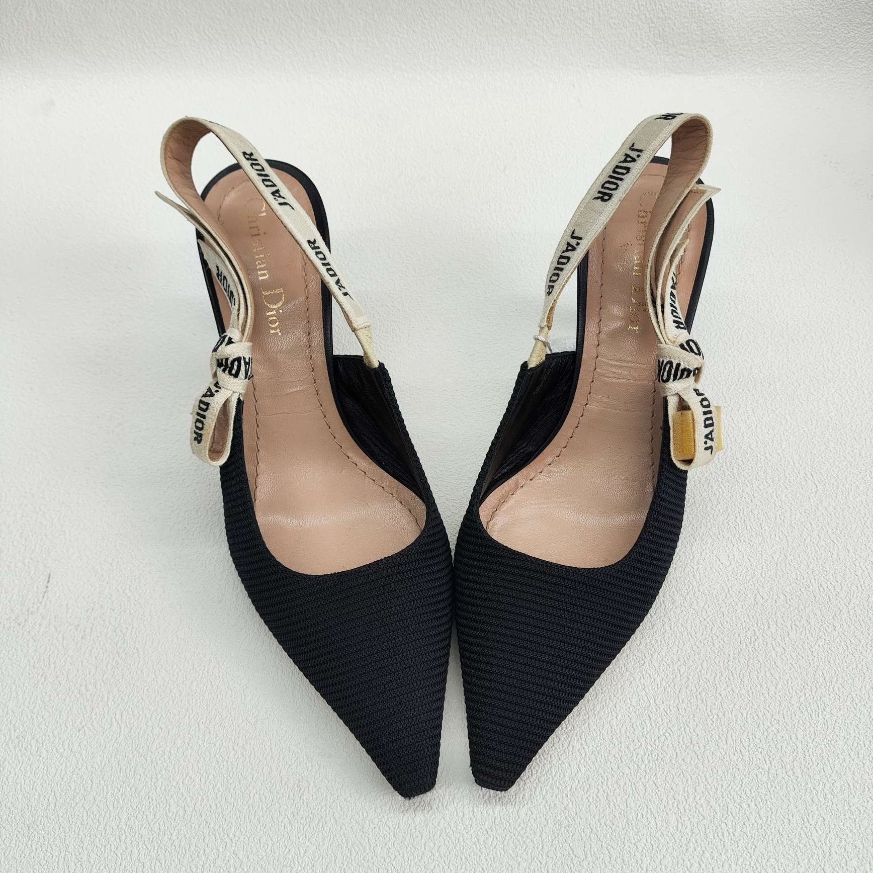 Dior Dior J'Adior Mesh Slingback Pumps Size 38 Size US 8 / IT 38 - 10 Thumbnail
