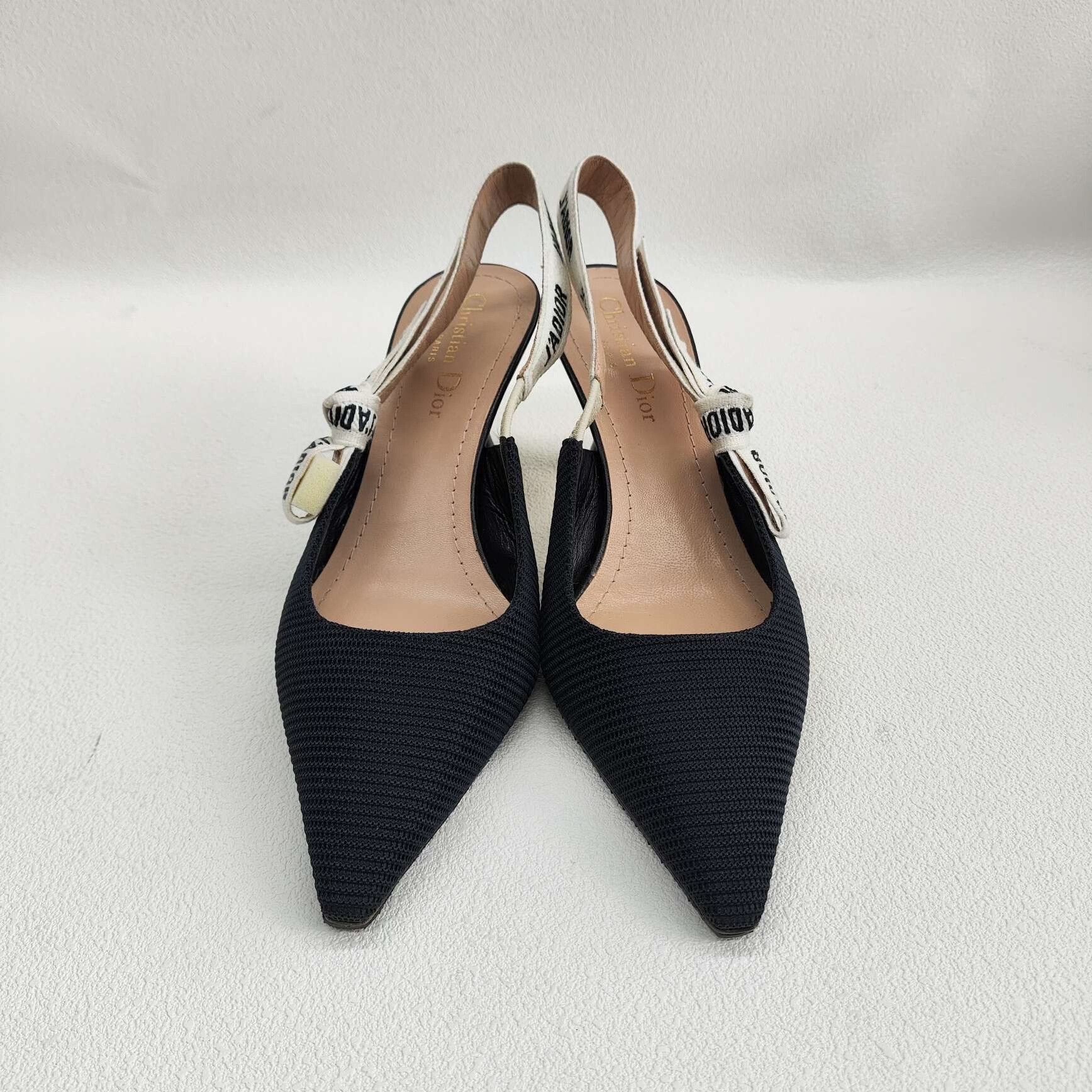 Dior Dior J'Adior Logo Slingback Heels Size 37 Size US 7 / IT 37 - 3 Thumbnail