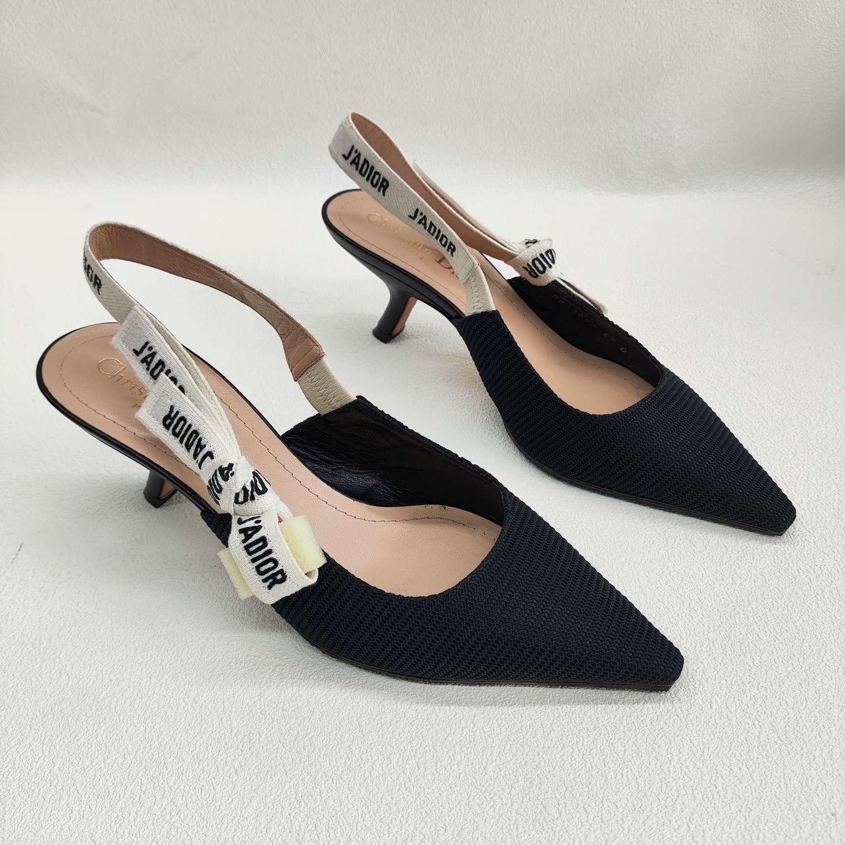 Dior Dior J'Adior Logo Slingback Heels Size 37 Size US 7 / IT 37 - 4 Thumbnail