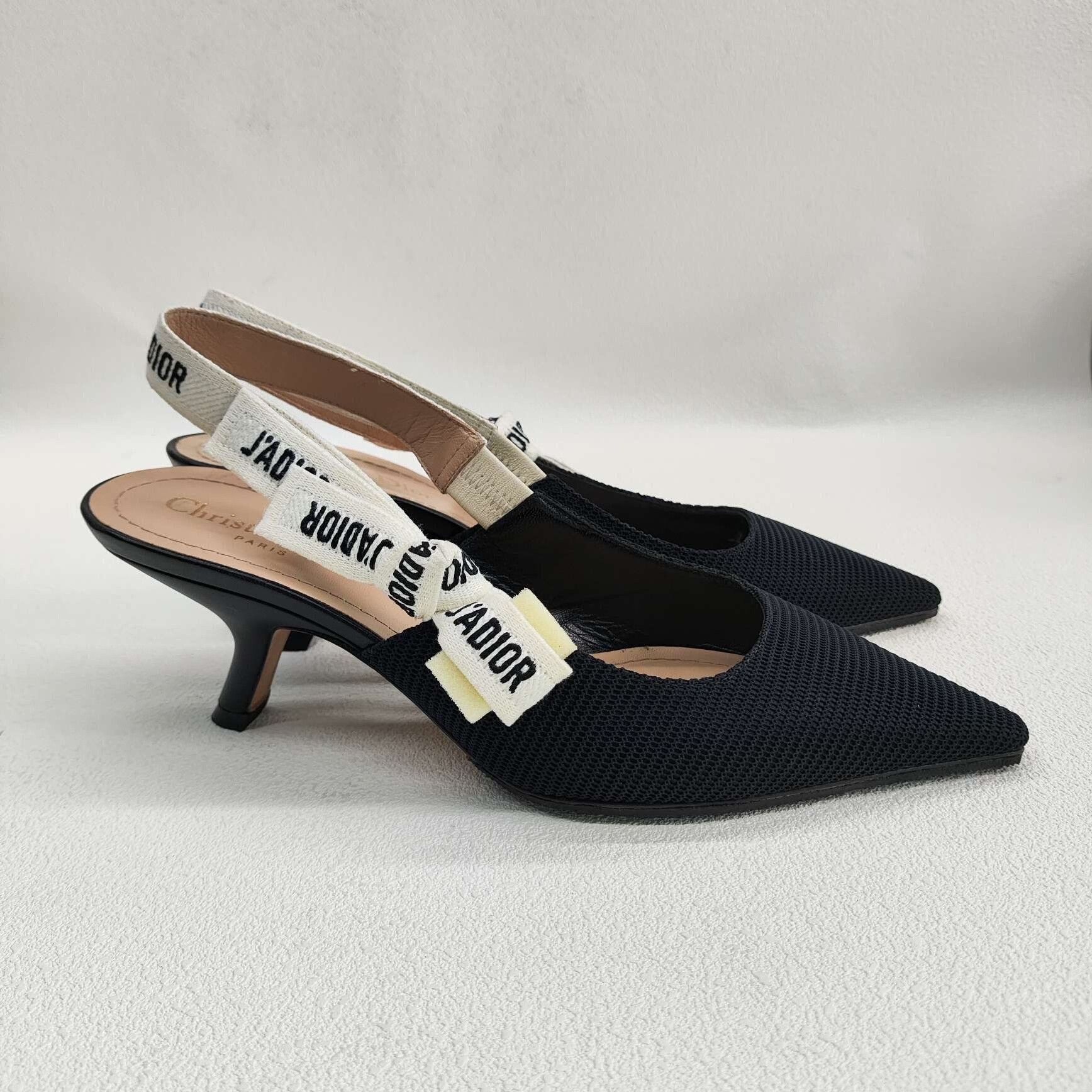 Dior Dior J'Adior Logo Slingback Heels Size 37 Size US 7 / IT 37 - 5 Thumbnail