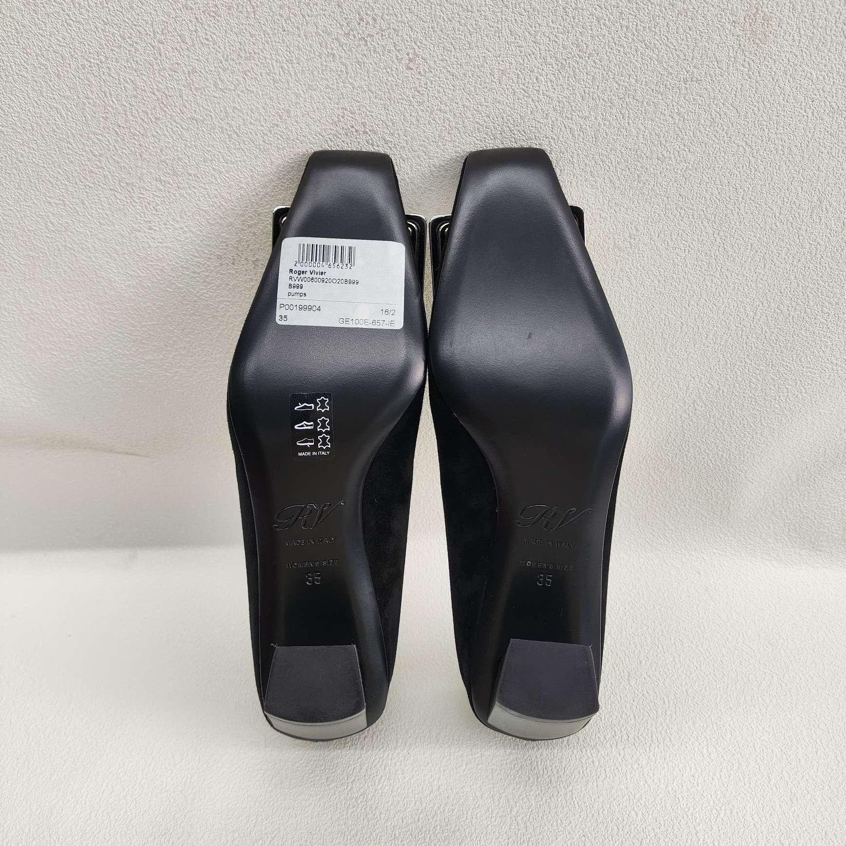 Roger Vivier Roger Vivier Suede Buckle Pumps Size 35 Size US 5 / IT 35 - 8 Thumbnail