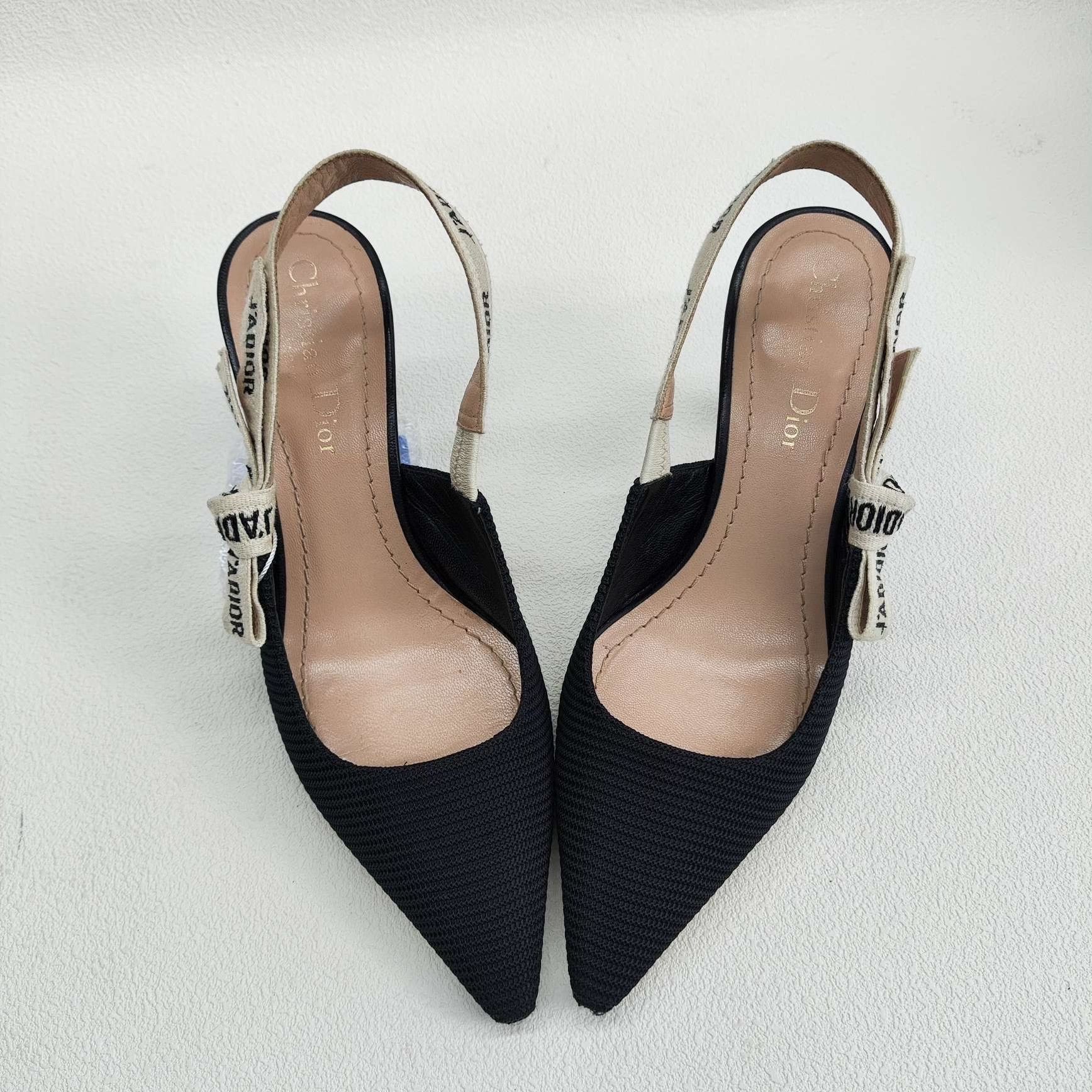 Dior Dior J'Adior Slingback Heels Size 35.5 Size US 5.5 / IT 35.5 - 10 Thumbnail