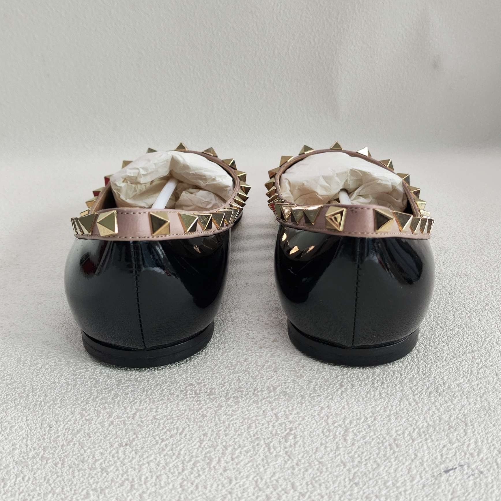 Valentino Valentino Rockstud Patent Flats Size 36 Size US 6 / IT 36 - 5 Thumbnail