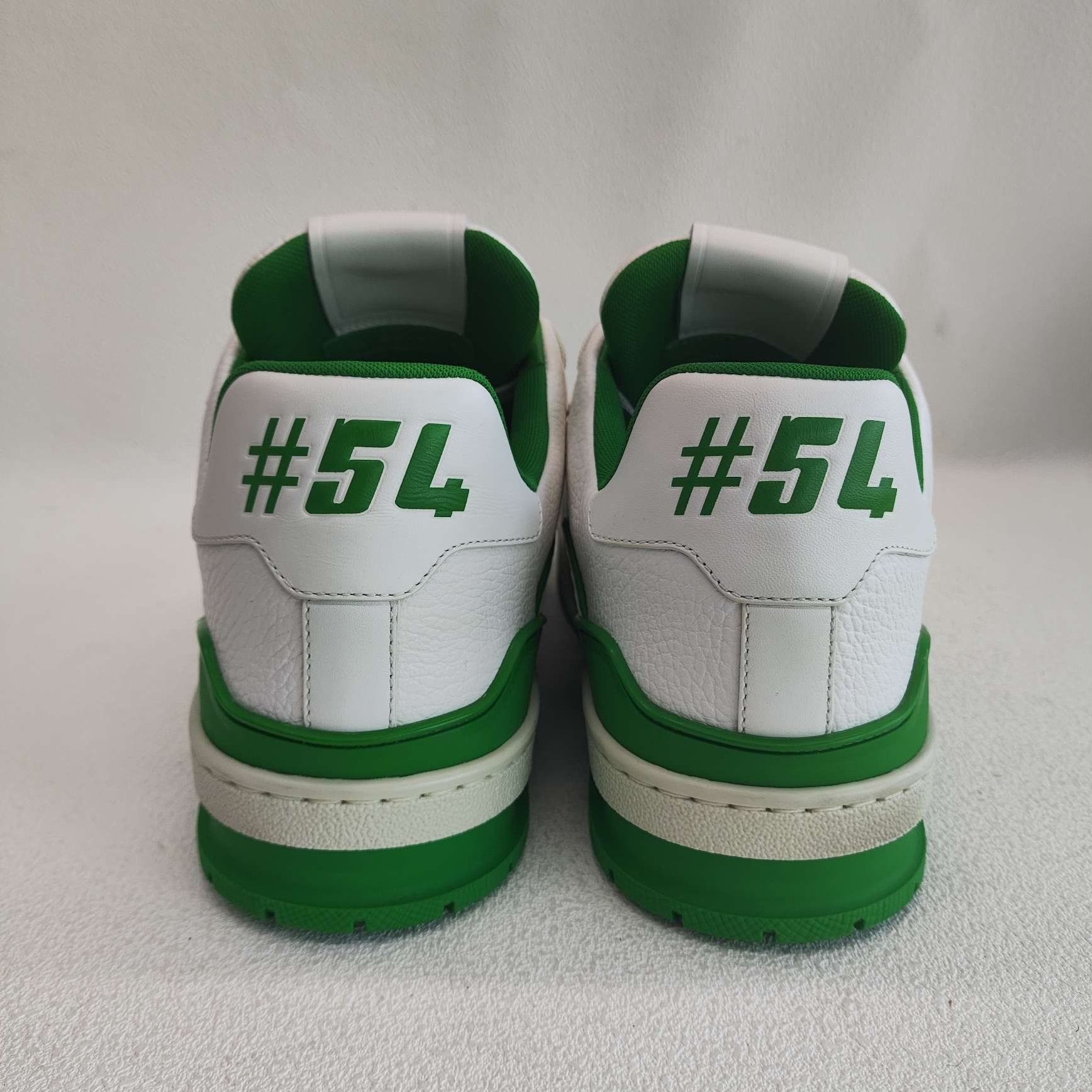 Louis Vuitton Louis Vuitton Green White Trainer Sneakers Size 8 Size US 8 / EU 41 - 6 Thumbnail