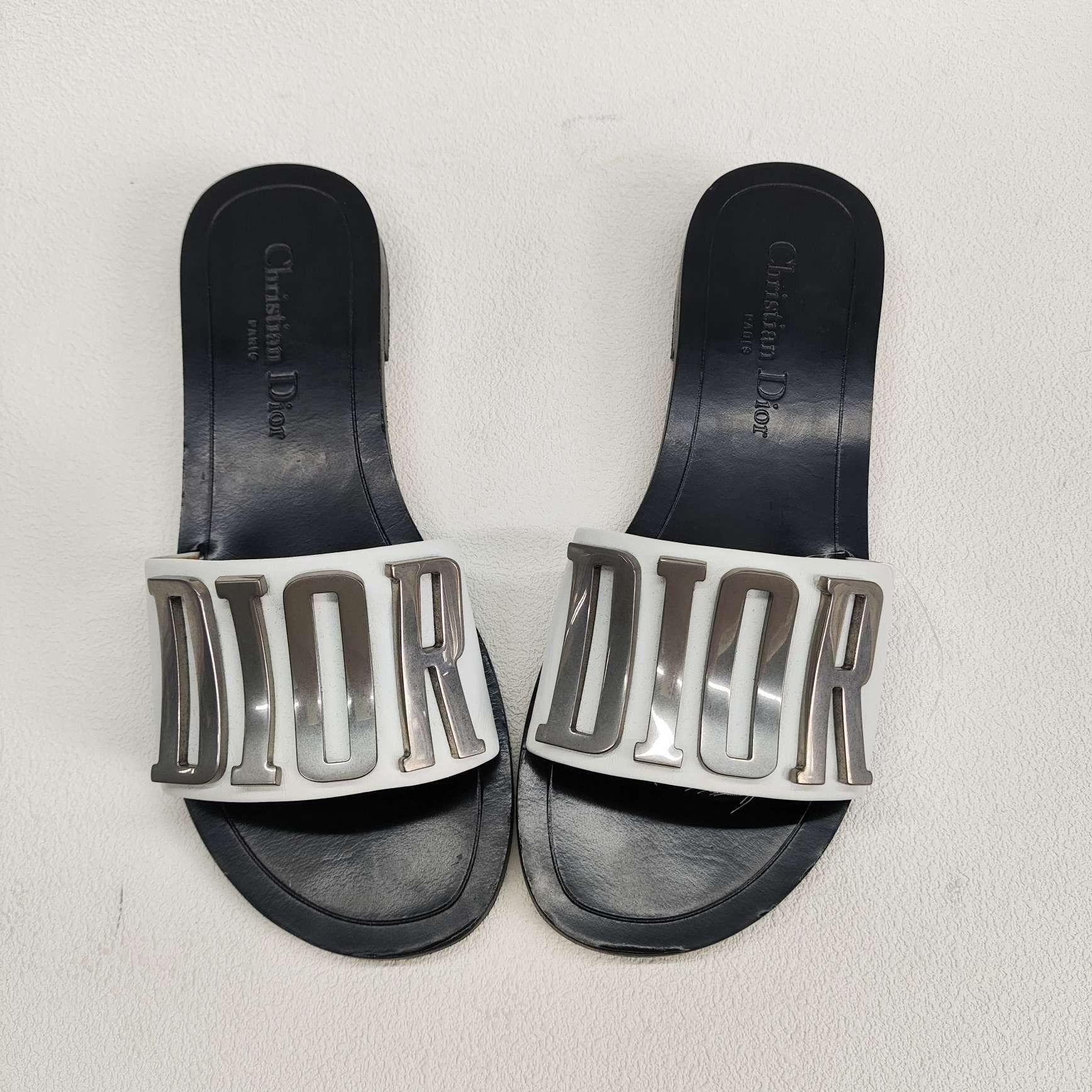 Dior Dior Dio(r)evolution Logo Sandals Size 37 Size US 7 / IT 37 - 10 Thumbnail
