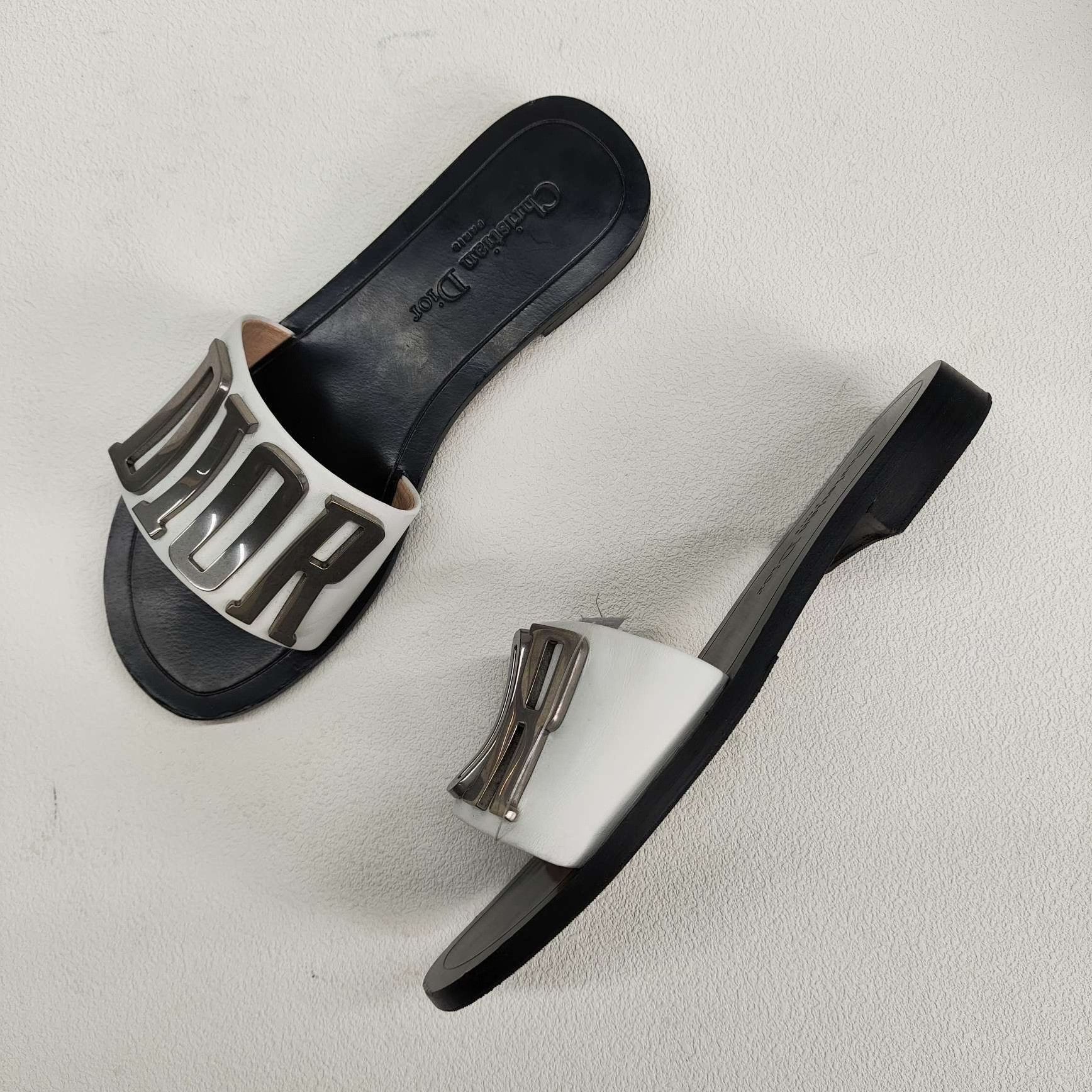 Dior Dior Dio(r)evolution Logo Sandals Size 37 Size US 7 / IT 37 - 9 Thumbnail