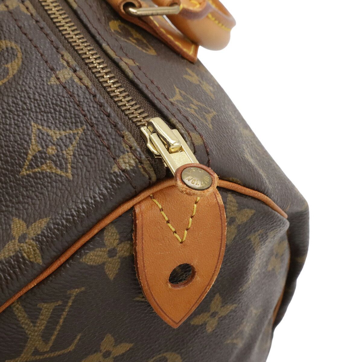 Louis Vuitton Louis Vuitton Louis Vuitton Speedy 30 Monogram Handbag Textile Handbag M41526 DUTY FREE for USA Size ONE SIZE - 4 Thumbnail