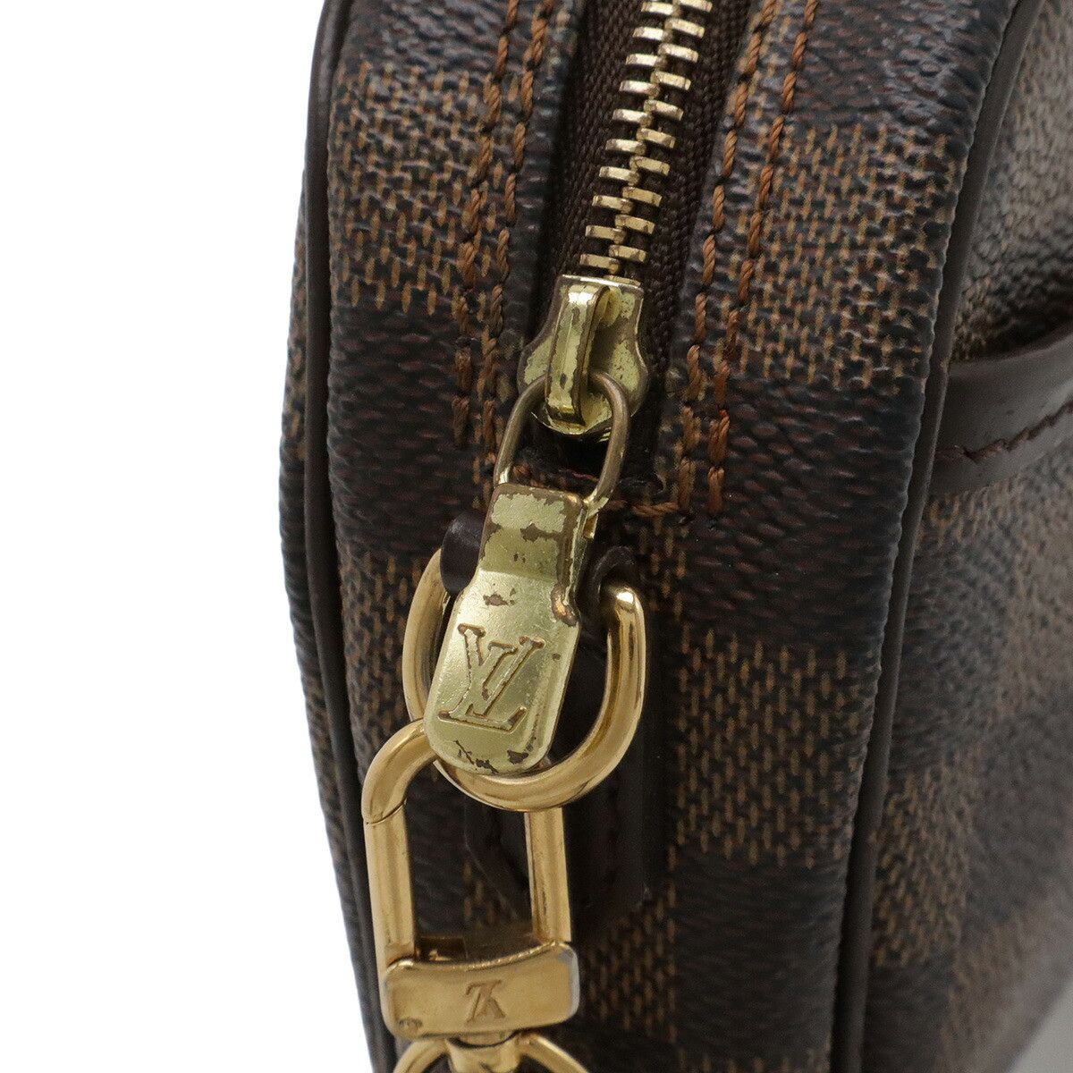 Louis Vuitton Louis Vuitton Louis Vuitton Pochette Ipanema Damier shoulder bag Textile Crossbody Bag N51296 DUTY FREE for USA Size ONE SIZE - 4 Thumbnail