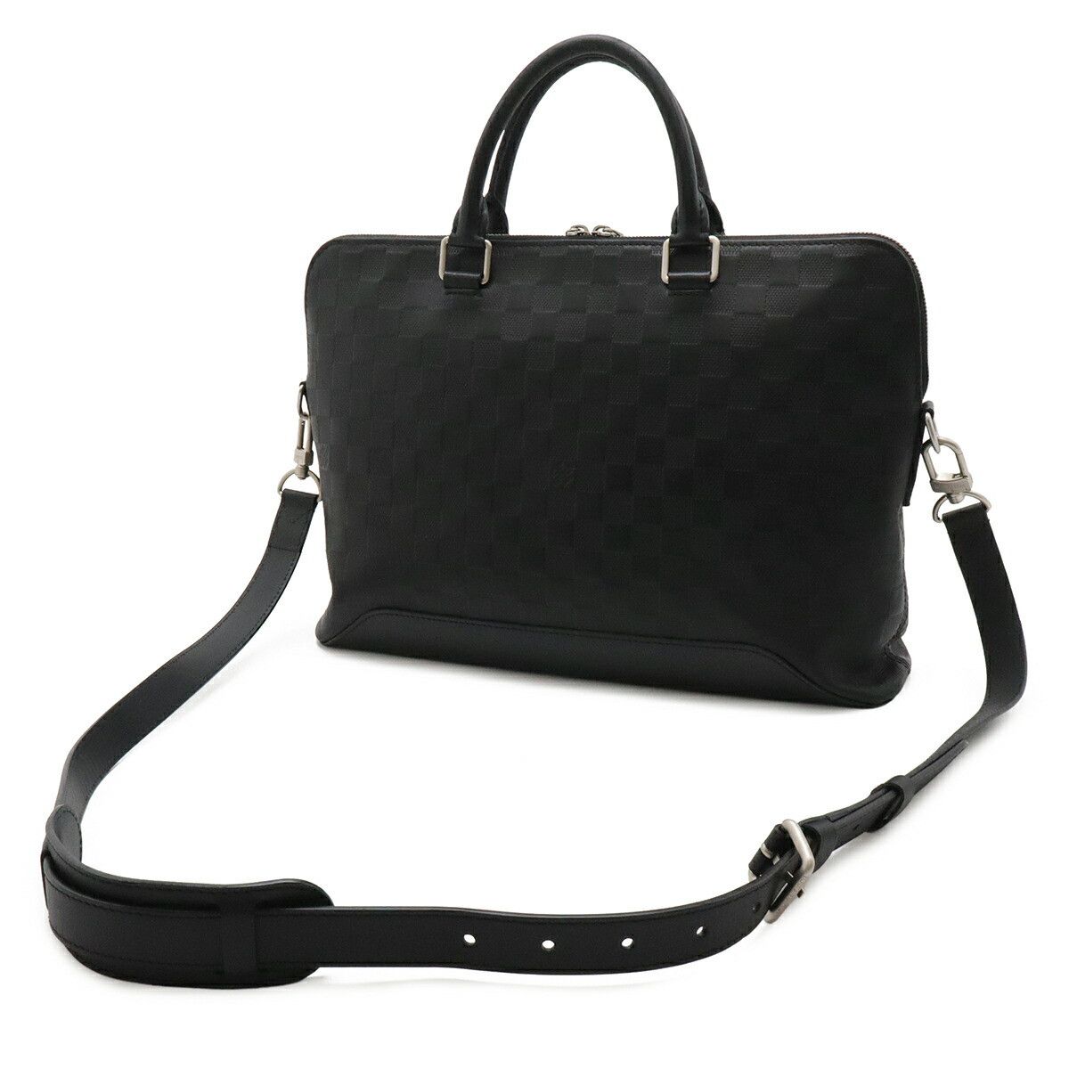 Louis Vuitton Louis Vuitton Louis Vuitton Avenue Damier Infini Briefcase Leather Business Bag N41019 DUTY FREE for USA Size ONE SIZE - 2 Thumbnail