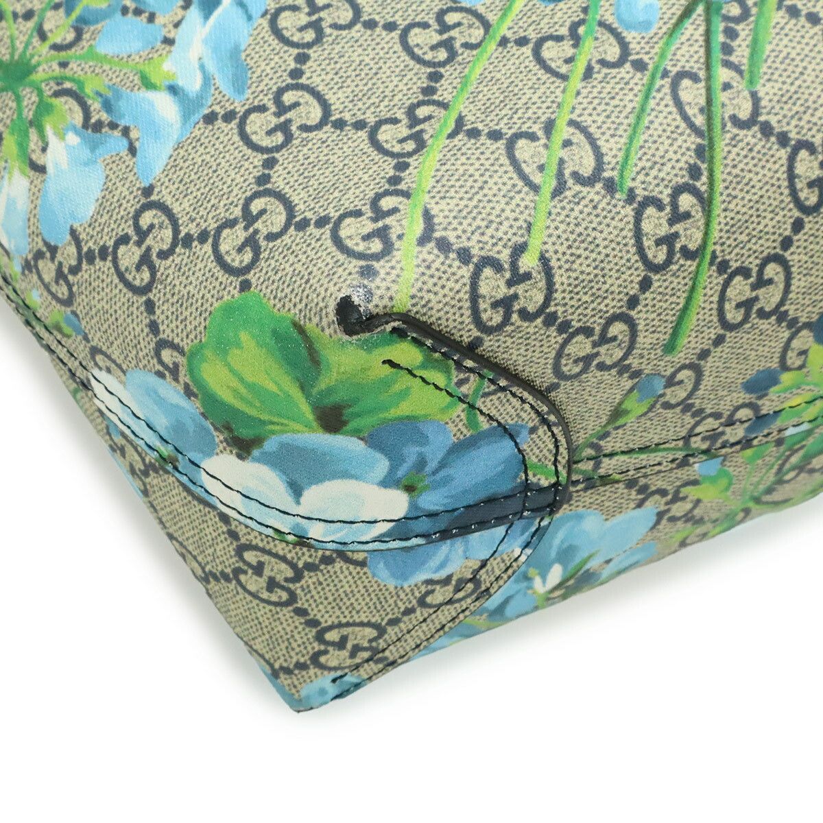 Gucci Gucci Gucci GG Blooms GG Supreme Coated Canvas Tote Bag Textile Tote Bag 368568 DUTY FREE for USA Size ONE SIZE - 3 Thumbnail
