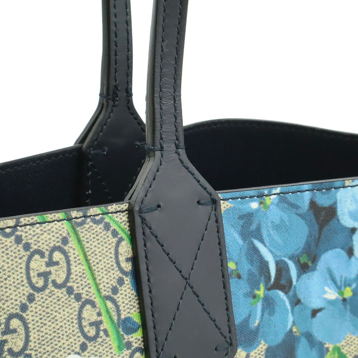 Gucci Gucci Gucci GG Blooms GG Supreme Coated Canvas Tote Bag Textile Tote Bag 368568 DUTY FREE for USA Size ONE SIZE - 7 Thumbnail