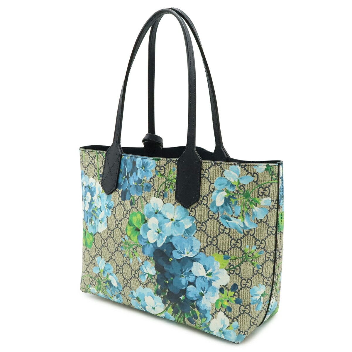 Gucci Gucci Gucci GG Blooms GG Supreme Coated Canvas Tote Bag Textile Tote Bag 368568 DUTY FREE for USA Size ONE SIZE - 2 Thumbnail