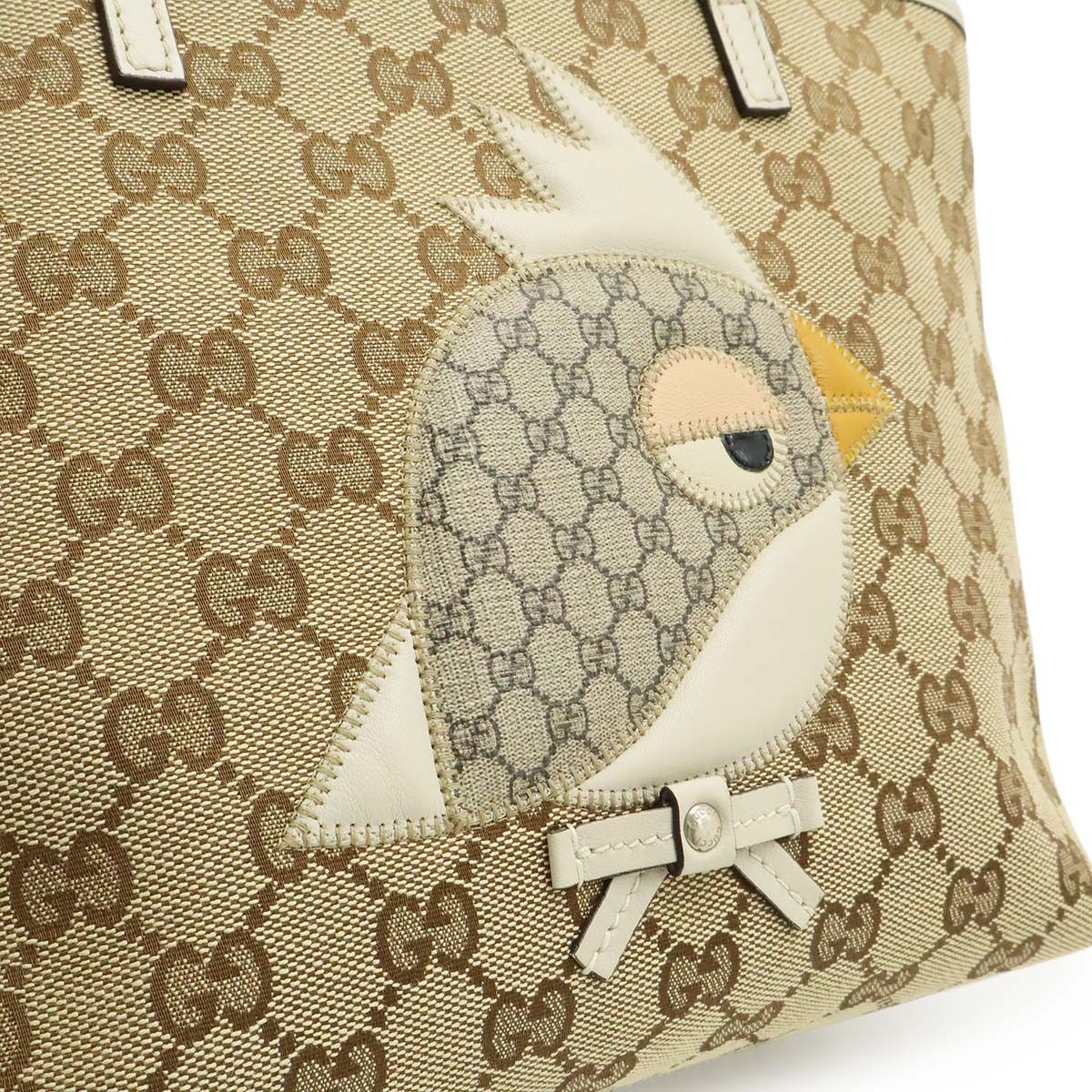 Gucci Gucci Gucci GG Canvas Tote Bag Textile Tote Bag 271101 DUTY FREE for USA Size ONE SIZE - 8 Thumbnail
