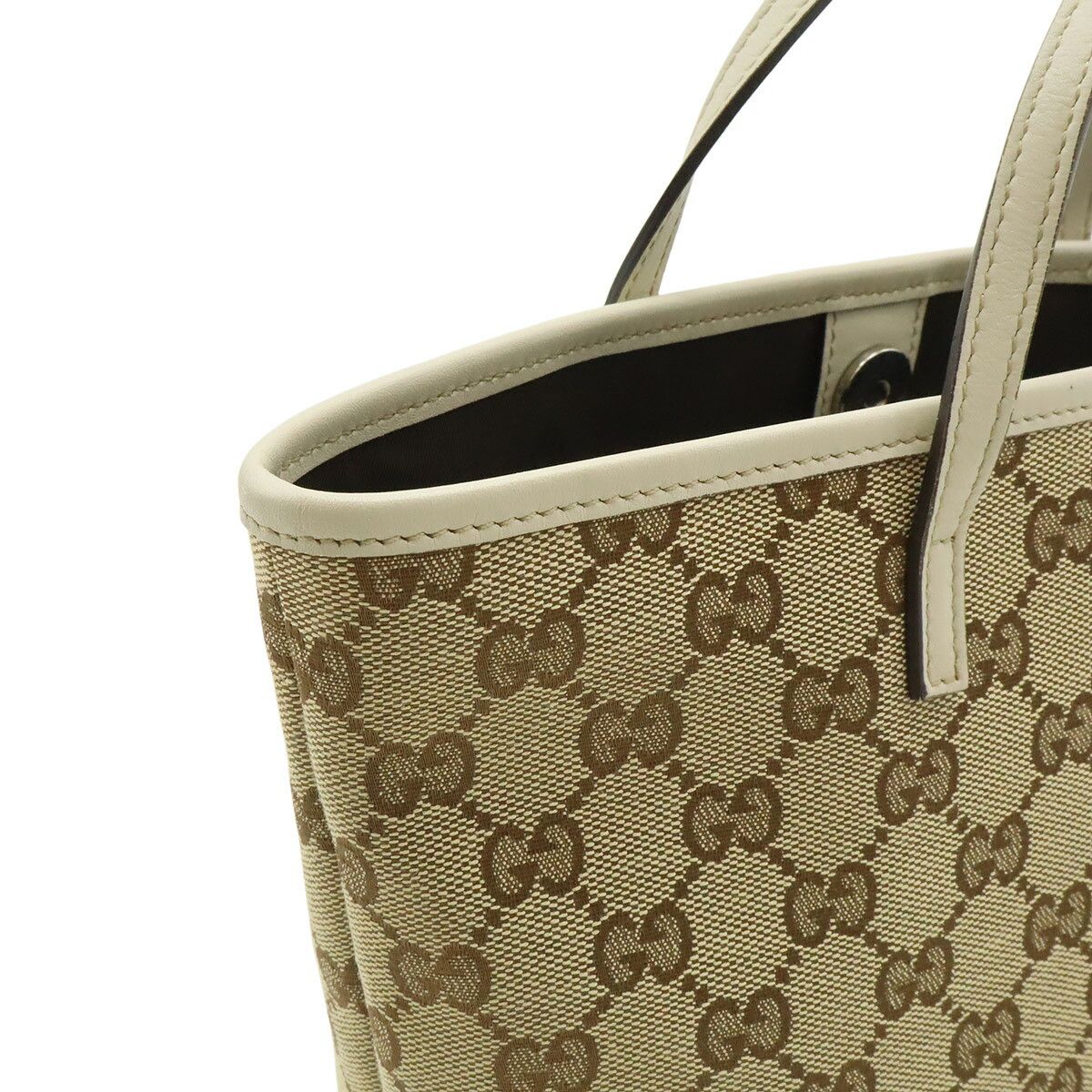 Gucci Gucci Gucci GG Canvas Tote Bag Textile Tote Bag 271101 DUTY FREE for USA Size ONE SIZE - 7 Thumbnail