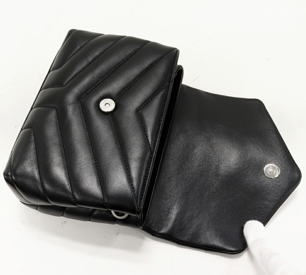 Yves Saint Laurent Yves Saint Laurent Saint Laurent Paris Loulou Toy Calf 2way Shoulder Bag Leather Shoulder Bag 630951 DUTY FREE for USA Size ONE SIZE - 5 Thumbnail