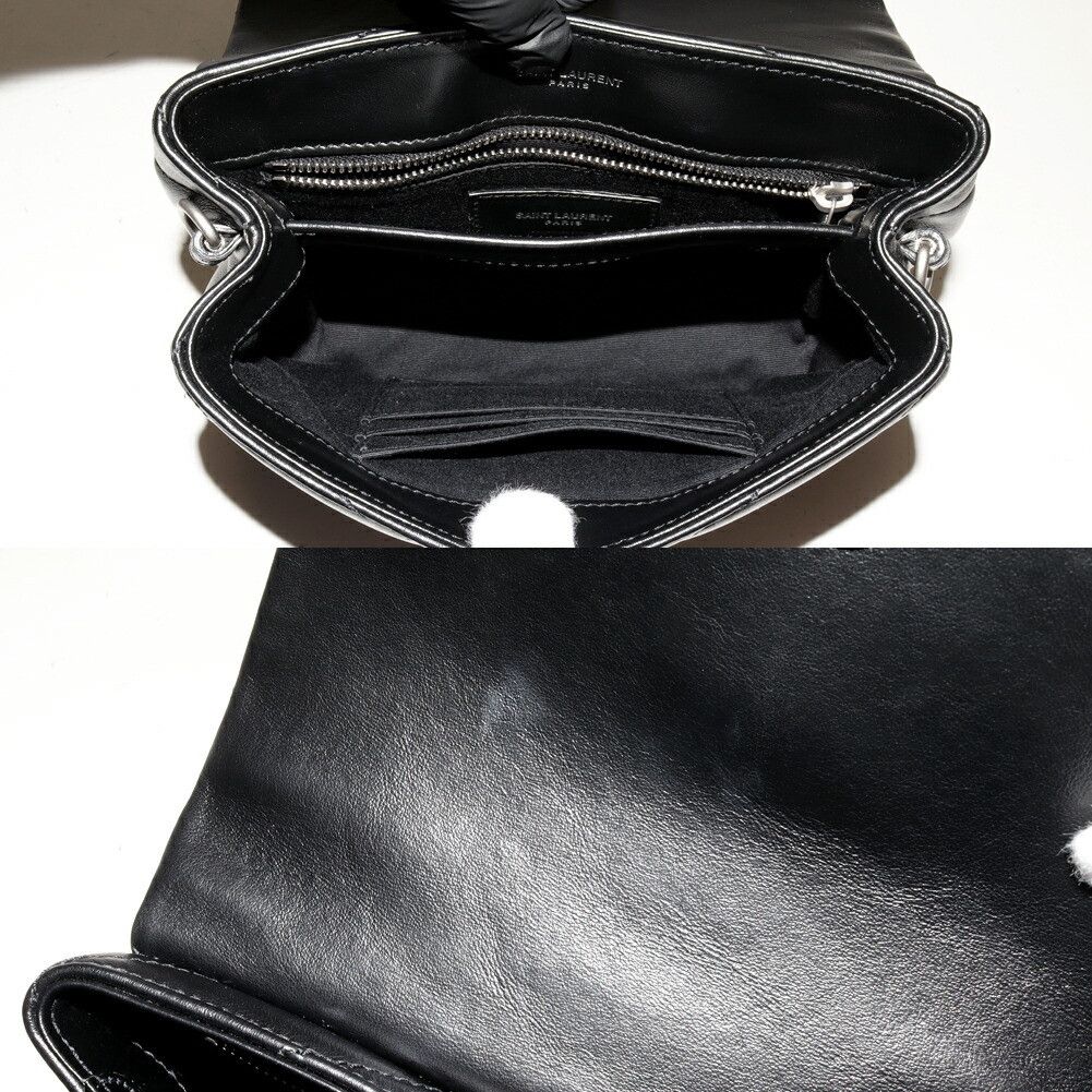 Yves Saint Laurent Yves Saint Laurent Saint Laurent Paris Loulou Toy Calf 2way Shoulder Bag Leather Shoulder Bag 630951 DUTY FREE for USA Size ONE SIZE - 4 Thumbnail