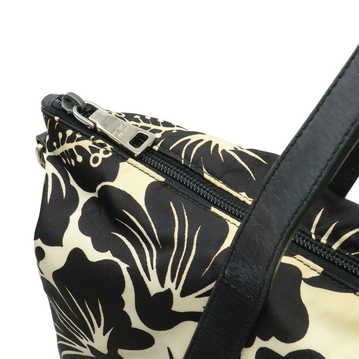 Prada Prada Prada Nylon Leather Tote Bag Textile Tote Bag B4696F DUTY FREE for USA Size ONE SIZE - 6 Thumbnail