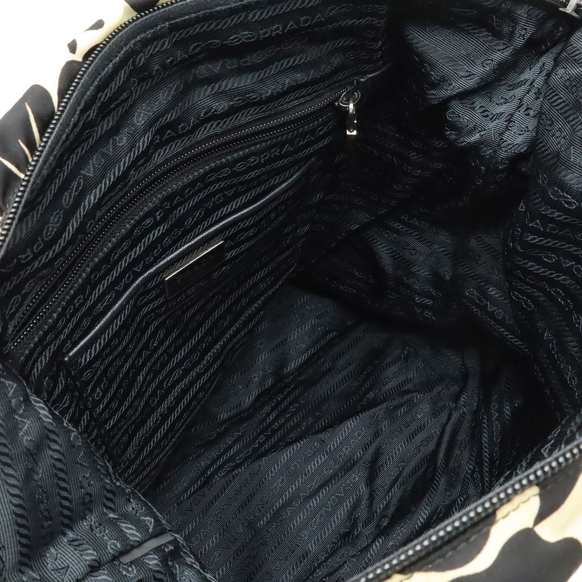 Prada Prada Prada Nylon Leather Tote Bag Textile Tote Bag B4696F DUTY FREE for USA Size ONE SIZE - 7 Thumbnail