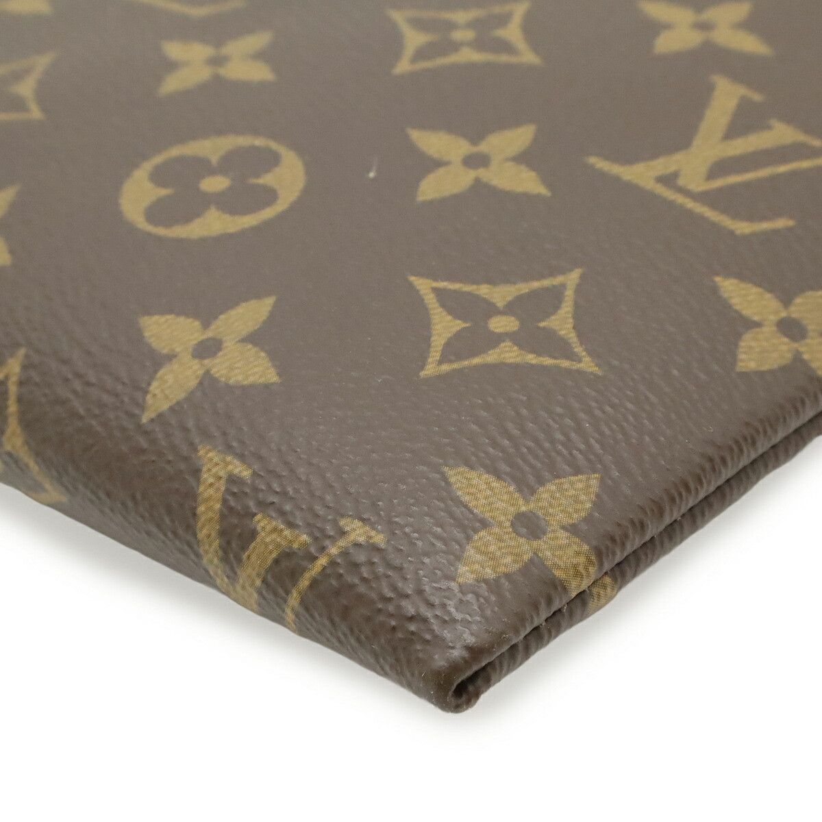 Louis Vuitton Louis Vuitton Louis Vuitton Pochette To Go Monogram Eclipse Clutch Bag Textile Clutch Bag M82079 DUTY FREE for USA Size ONE SIZE - 3 Thumbnail