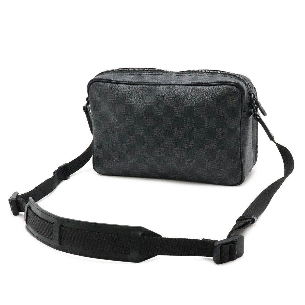Louis Vuitton Louis Vuitton Louis Vuitton Utility Messenger Damier Graphite shoulder bag Textile Shoulder Bag N40280 DUTY FREE for USA Size ONE SIZE - 2 Thumbnail