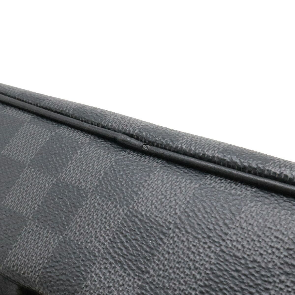 Louis Vuitton Louis Vuitton Louis Vuitton Utility Messenger Damier Graphite shoulder bag Textile Shoulder Bag N40280 DUTY FREE for USA Size ONE SIZE - 4 Thumbnail