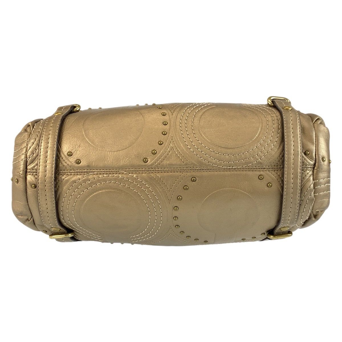 Coach Coach COACH Op Art Embossed Studded Alexandra Leather 2way bag Leather Shoulder Bag D1082 DUTY FREE for USA Size ONE SIZE - 10 Thumbnail